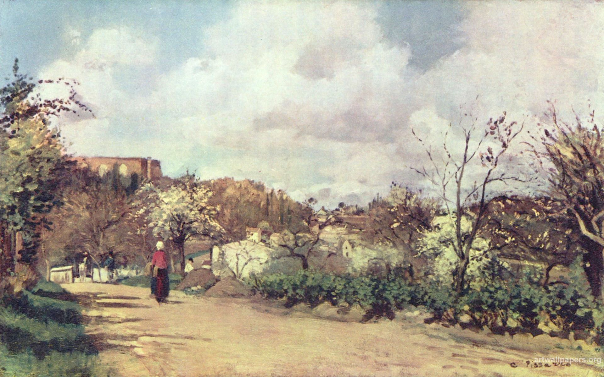 Pissarro Camille Wallpaper