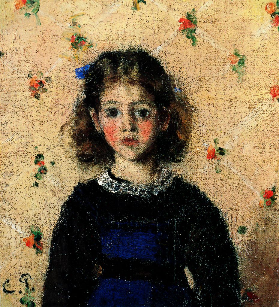 Portrait of Jeanne Pissarro, called Minette Camille Pissarro on USEUM