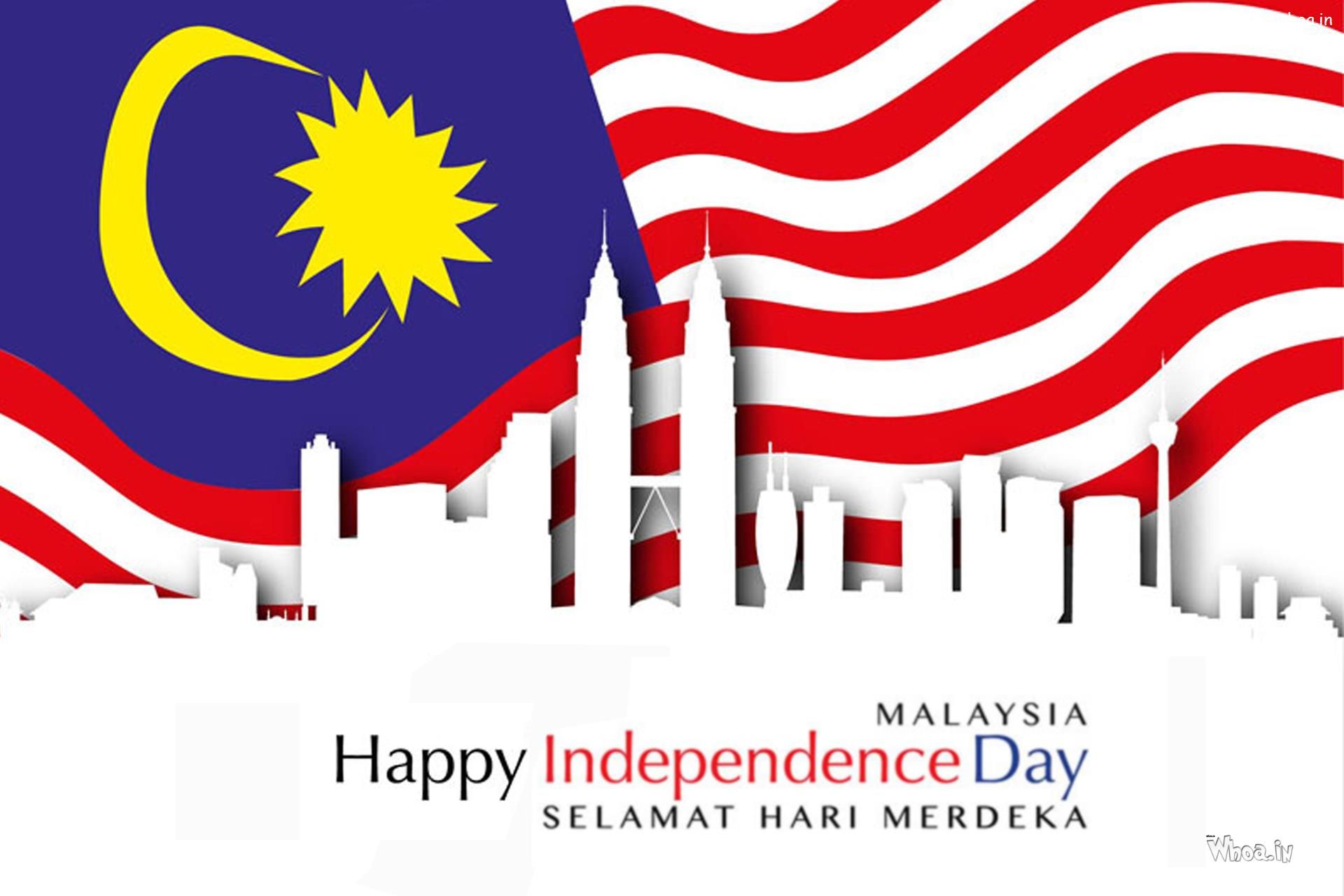 The Malaysia's Independence Day Selamat Hari Merdeka