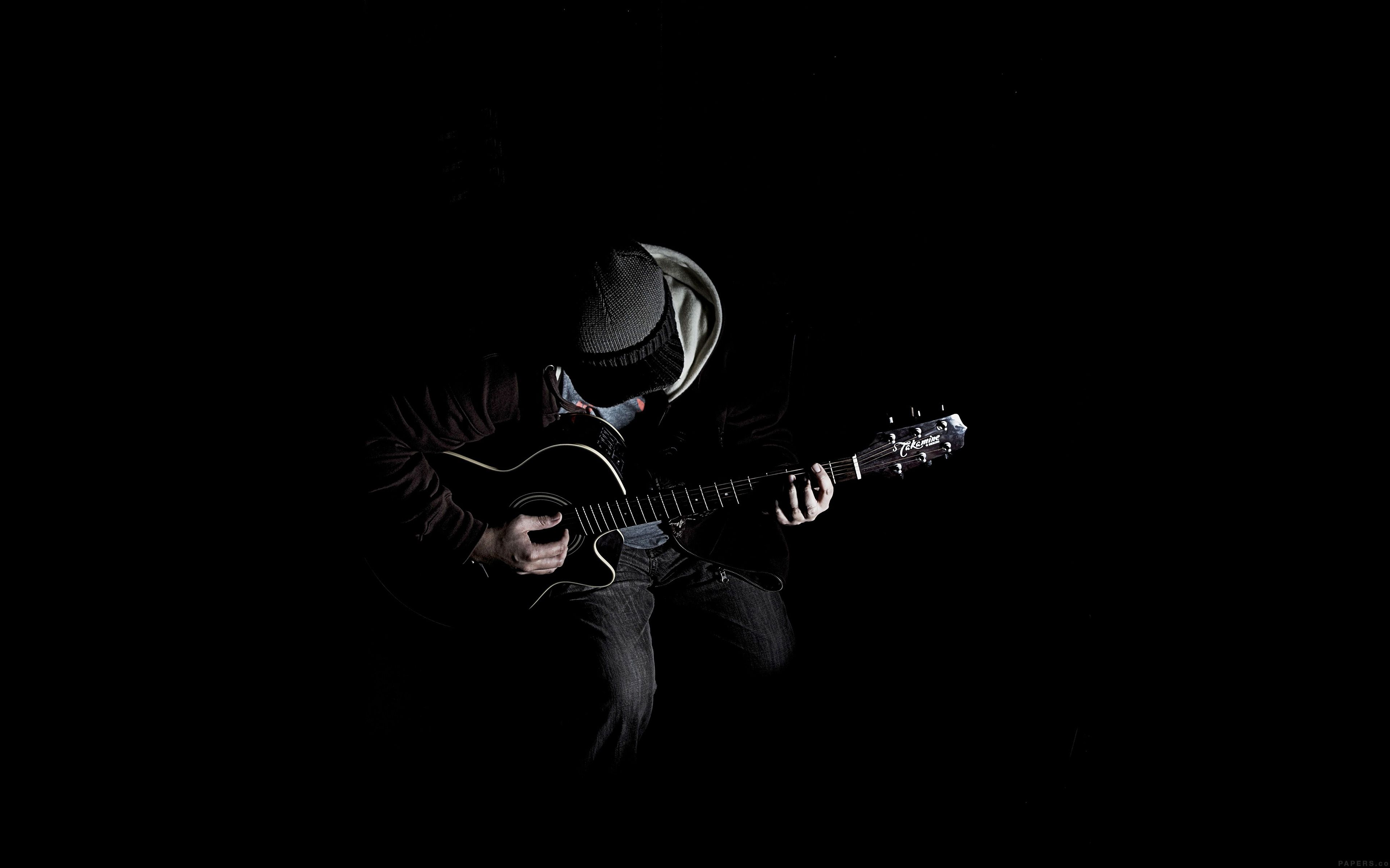 Out The Dark Guitar Player Music