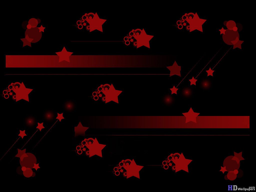 Red and Black Stars Wallpaper Free Red and Black Stars Background