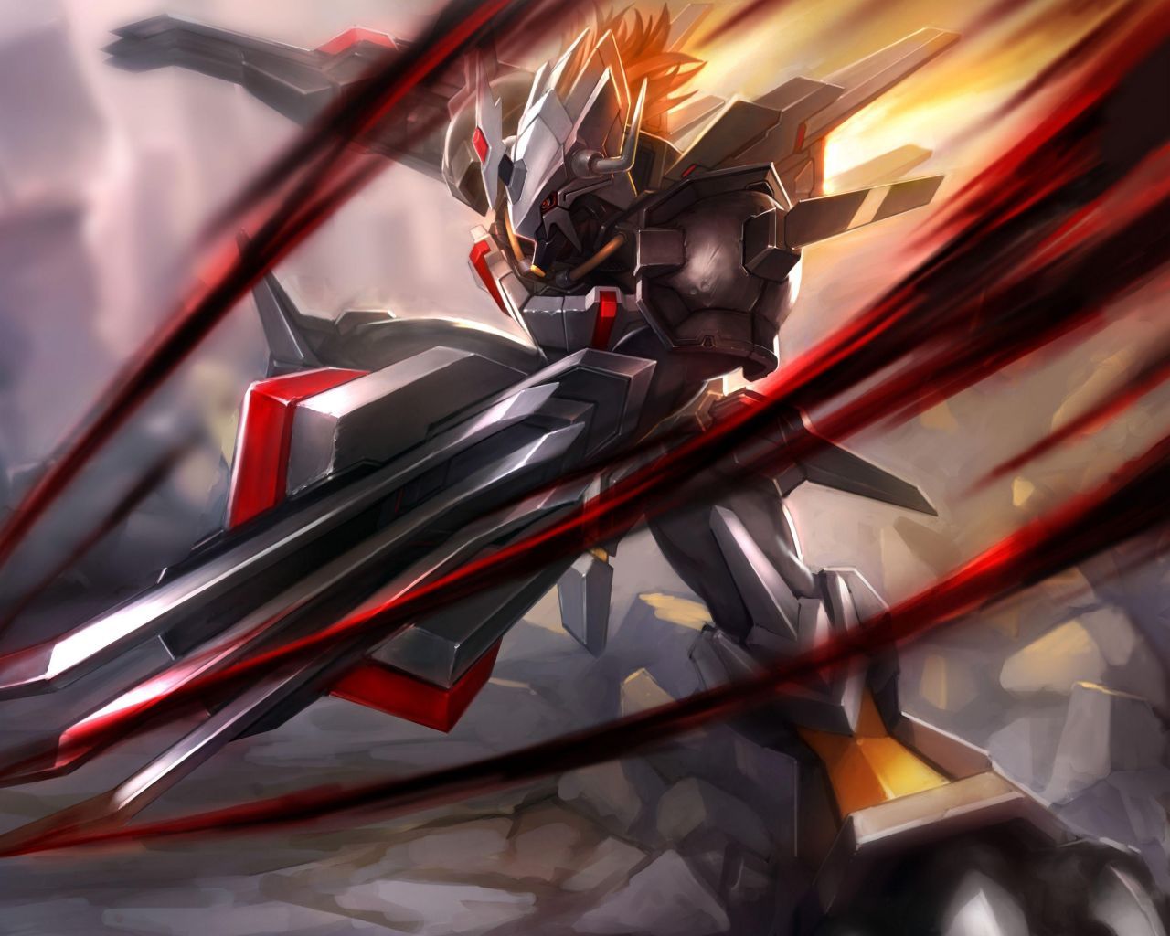 Anime Crash 3D Desktop HD Wallpaper