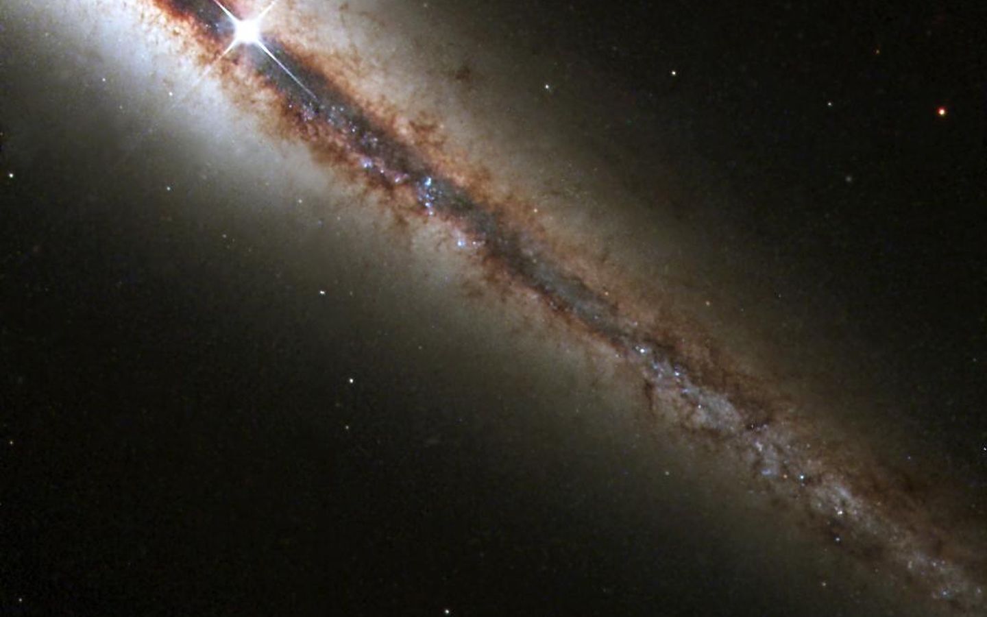 Space Image. Galaxy NGC 4013