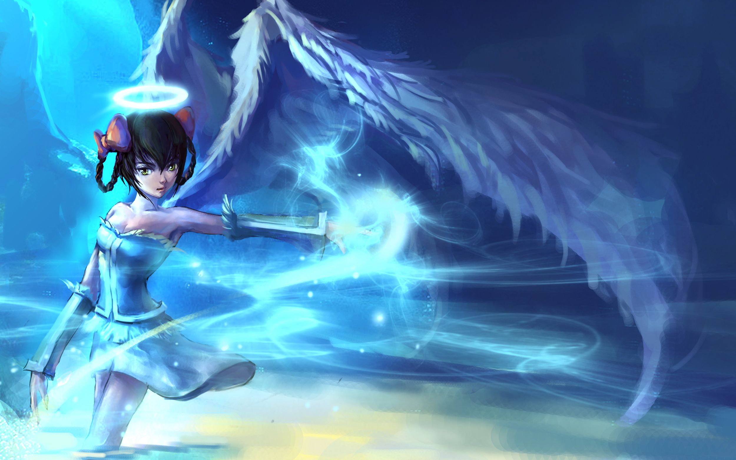 Anime 3D Wallpaper of Angel