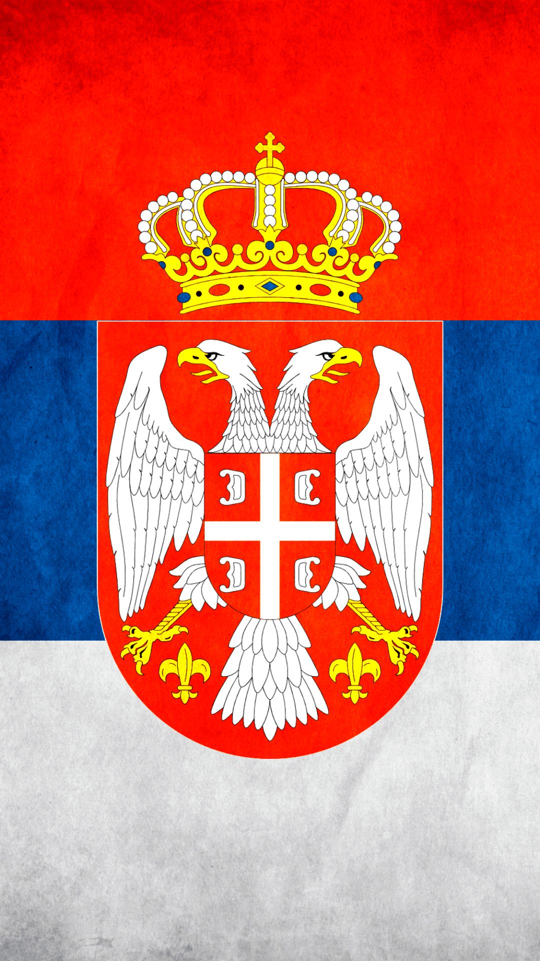 Misc Flag Of Serbia (1080x1920) Wallpaper