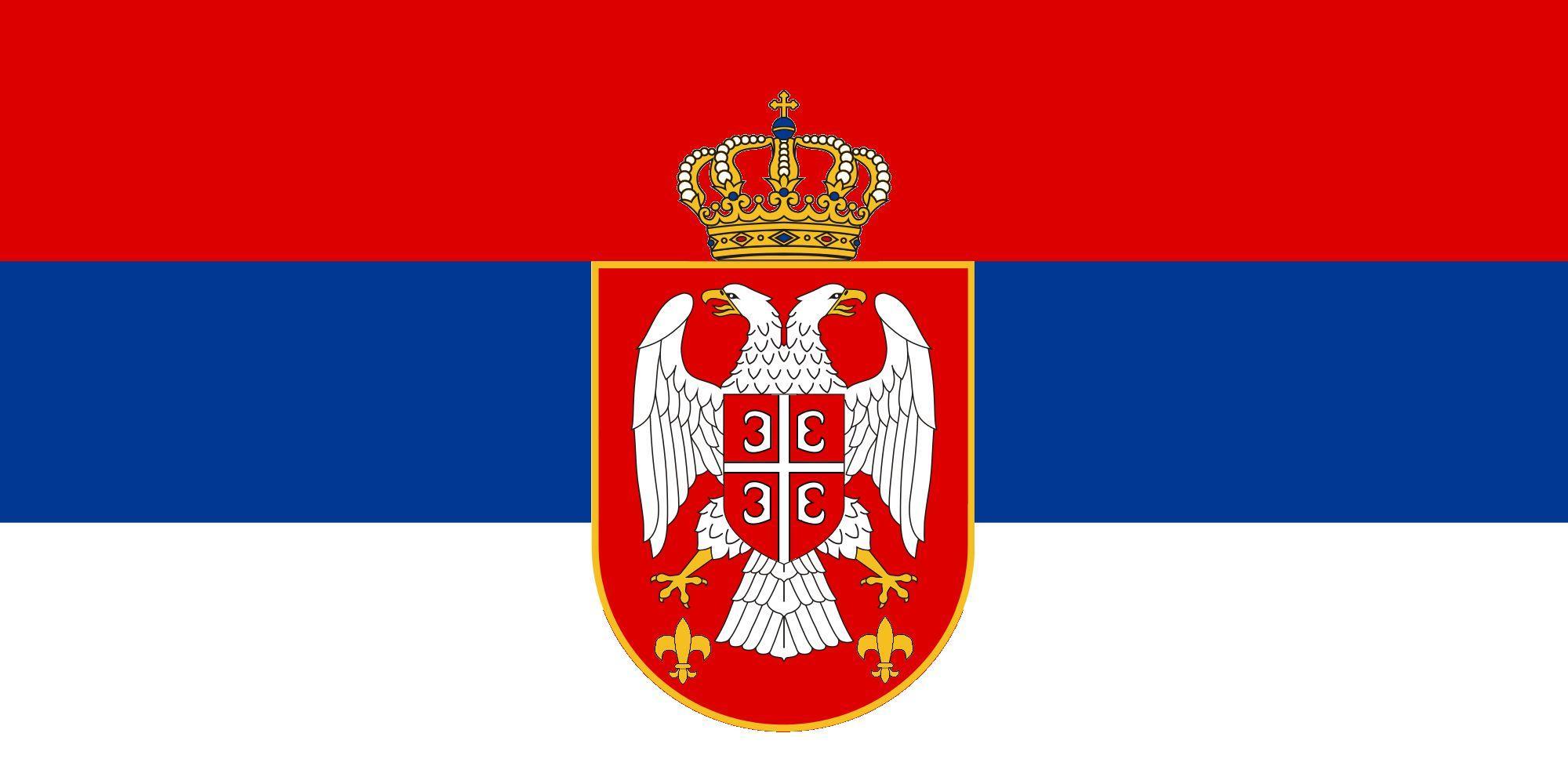 official serbian flag