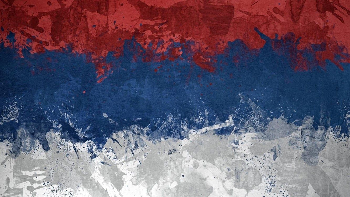 Serbia Flag Wallpaper