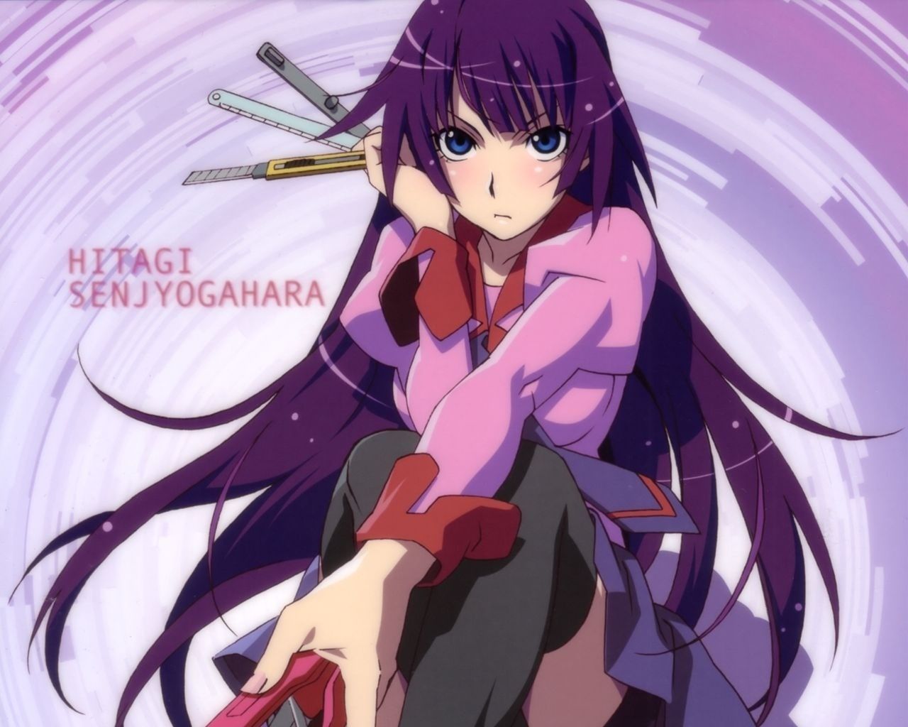 Imagery Senjougahara Wallpaper