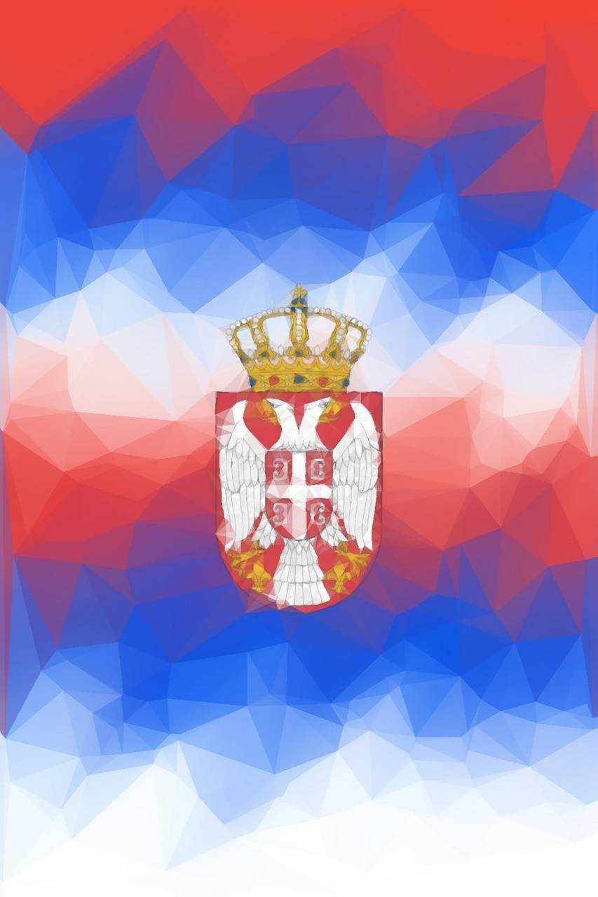 Serbian Flag Pattern wallpaper