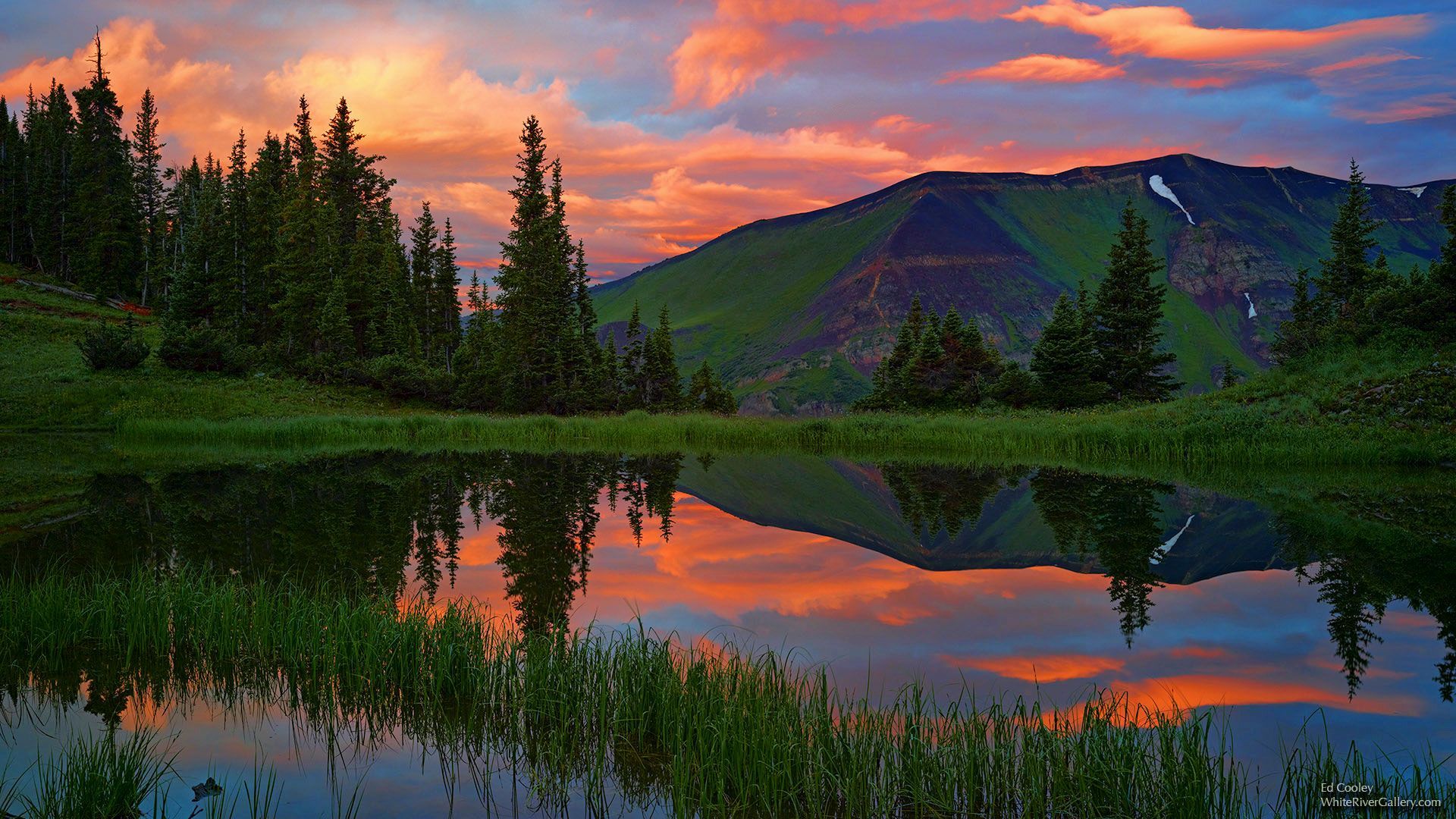 Colorado Mountain Sunset Wallpaper Free Colorado Mountain Sunset Background