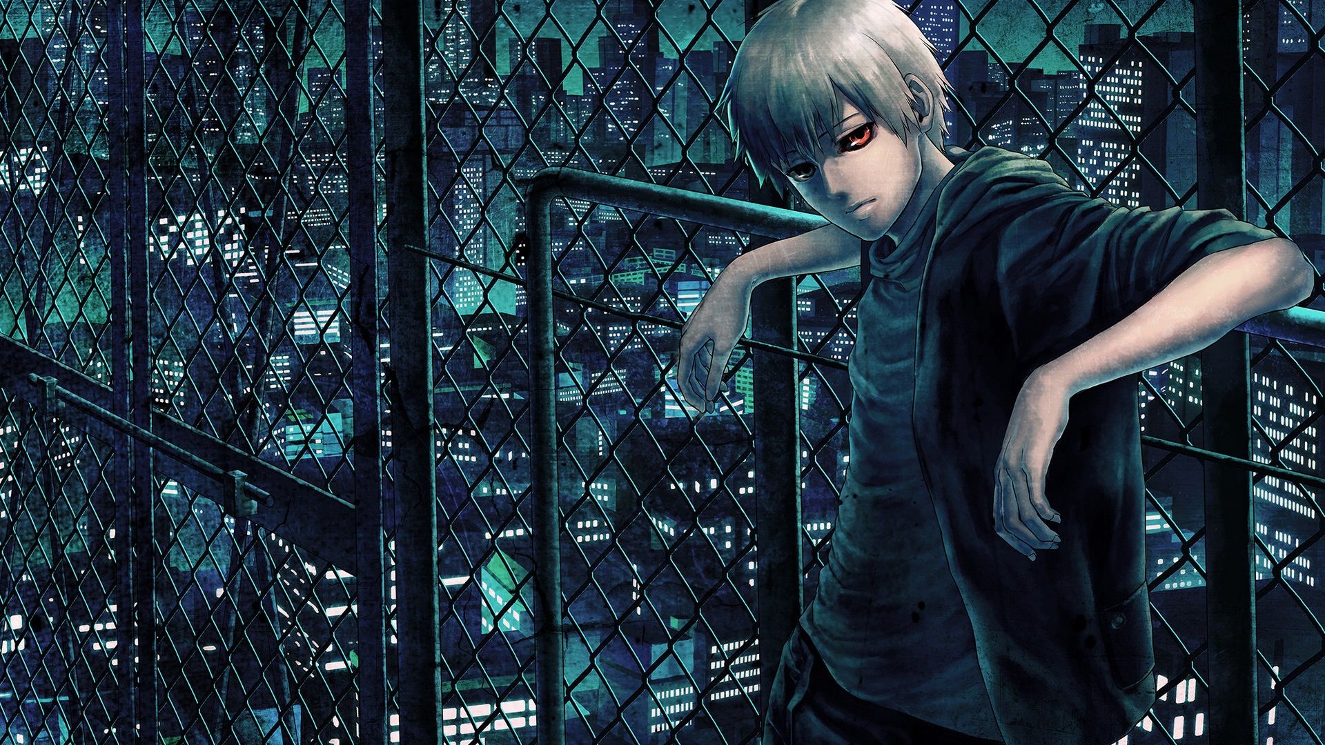 Wallpaper Tokyo Ghoul, red eyes anime boy 1920x1200 HD Picture, Image
