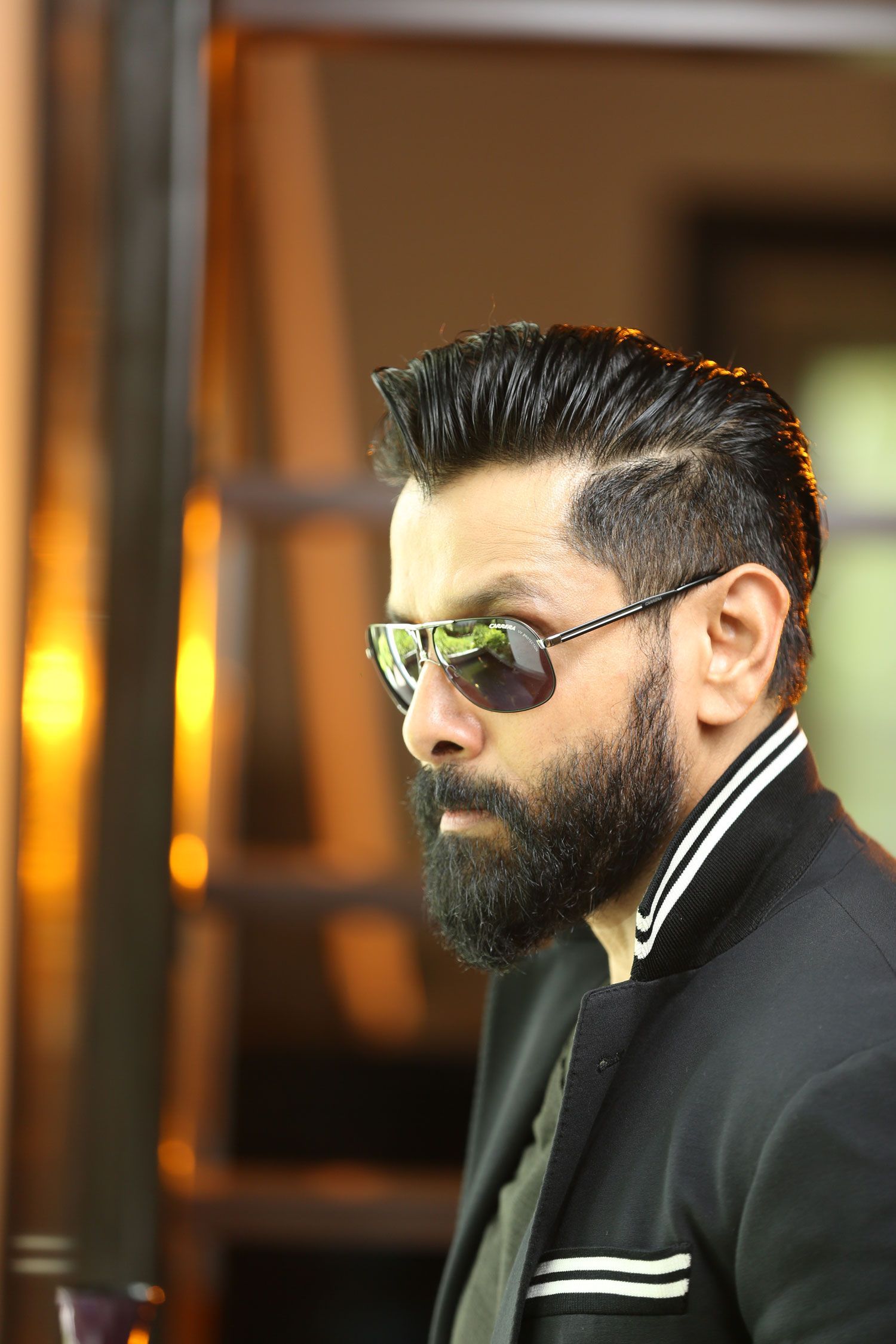 Chiyaan Vikram Latest Photo Shoot Stills. Beard styles for men, Celebrity facts, Handsome