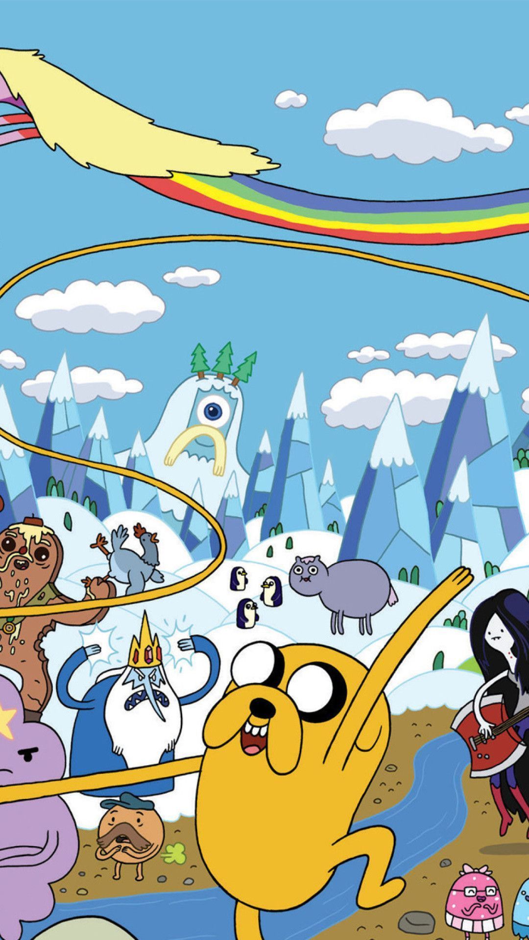 Aesthetic Adventure Time Wallpaper Download. Adventure time iphone wallpaper, Cartoon wallpaper iphone, Adventure time