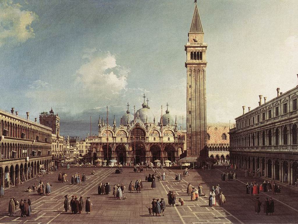 My Free Wallpaper Wallpaper, Canaletto San Marco