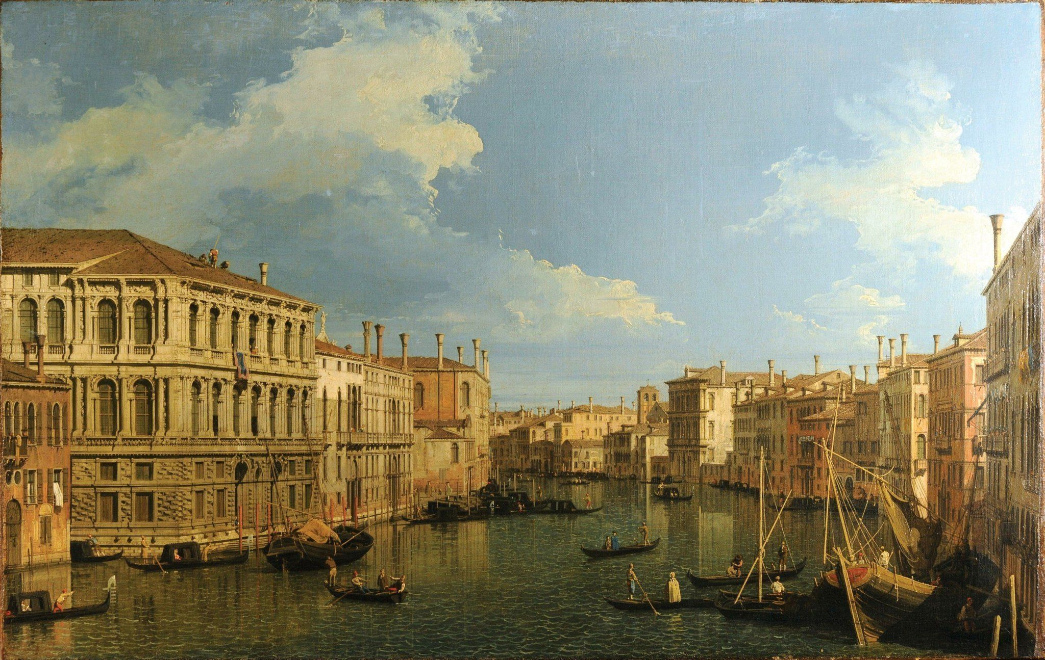 The Grand Canal, Venice by Canaletto, Grasset