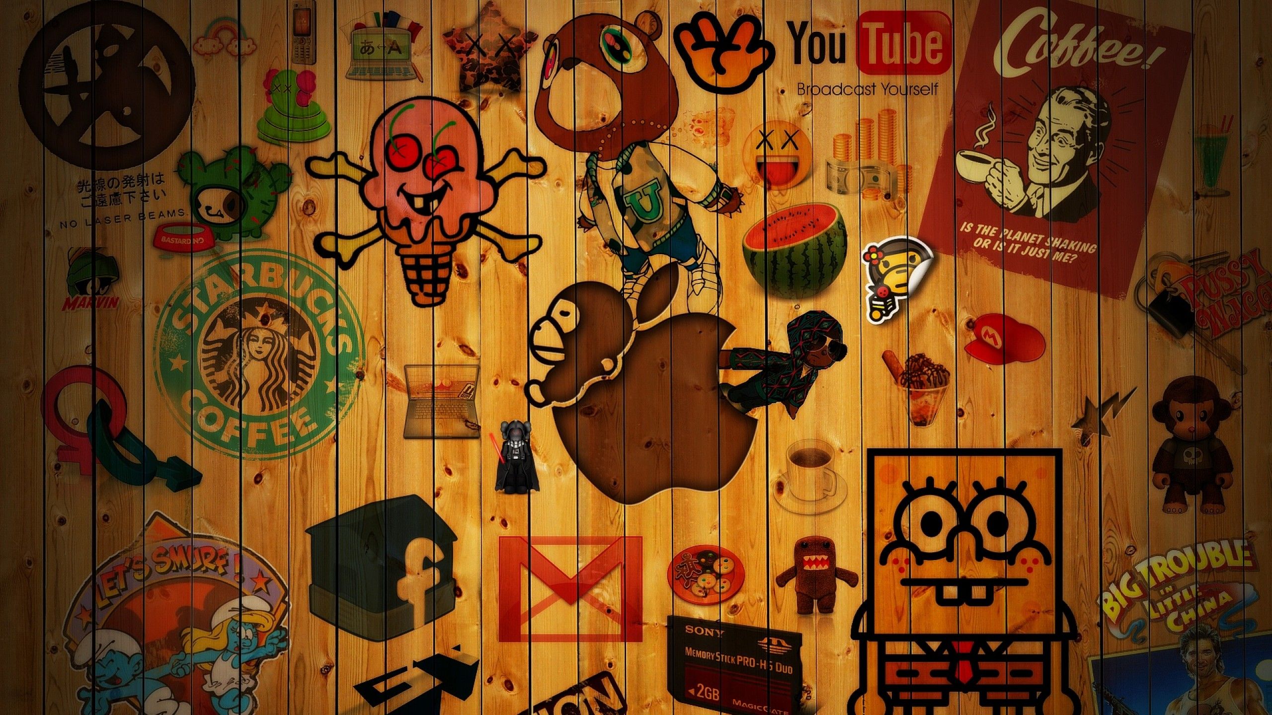 Brand Doodles Pop Culture Wallpaper for Desktop and Mobiles Youtube Cover Photo
