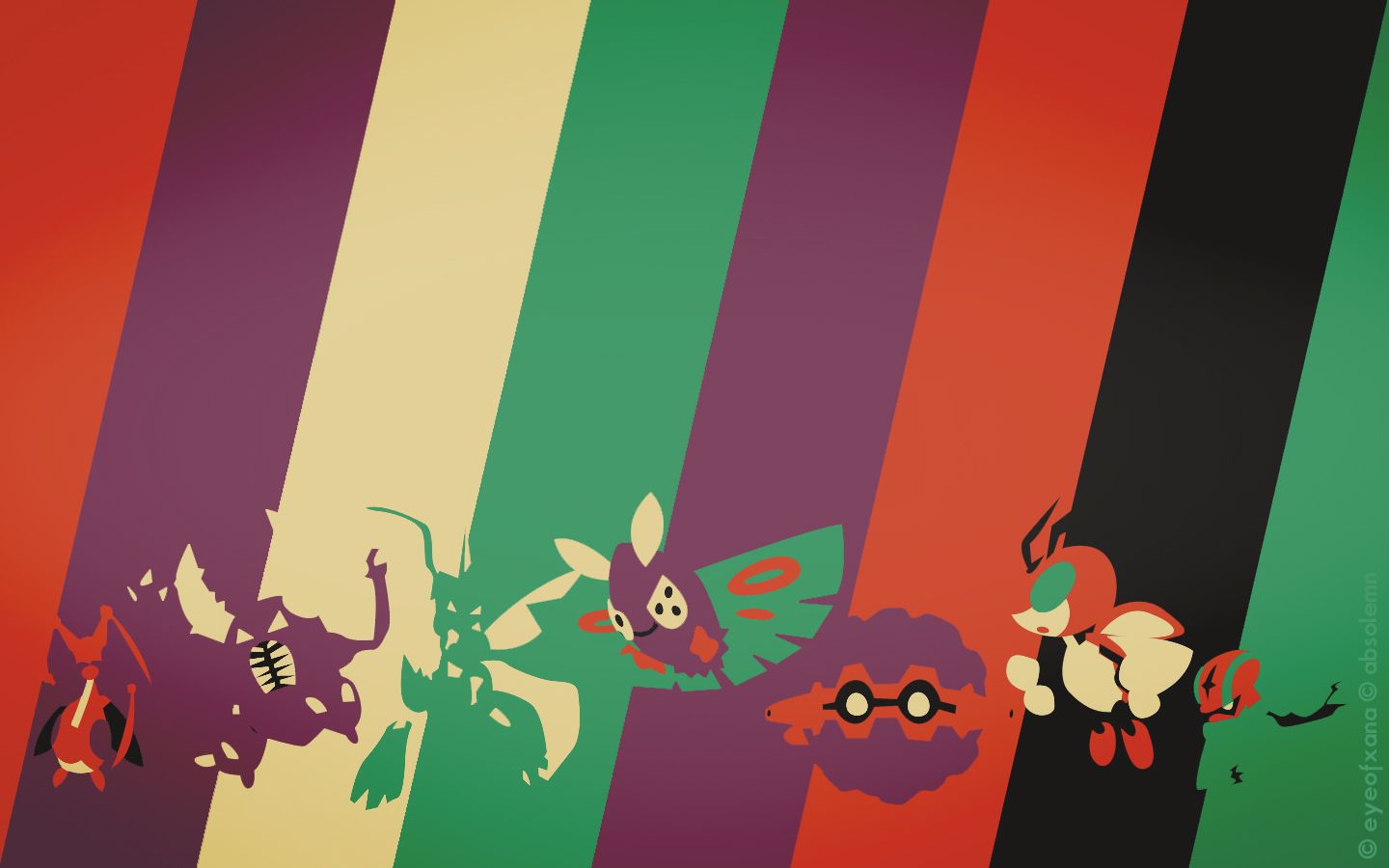 Pokémon Spectrum (Revamp) by EYEofXANA. Pokemon, Love wallpaper, Wallpaper background