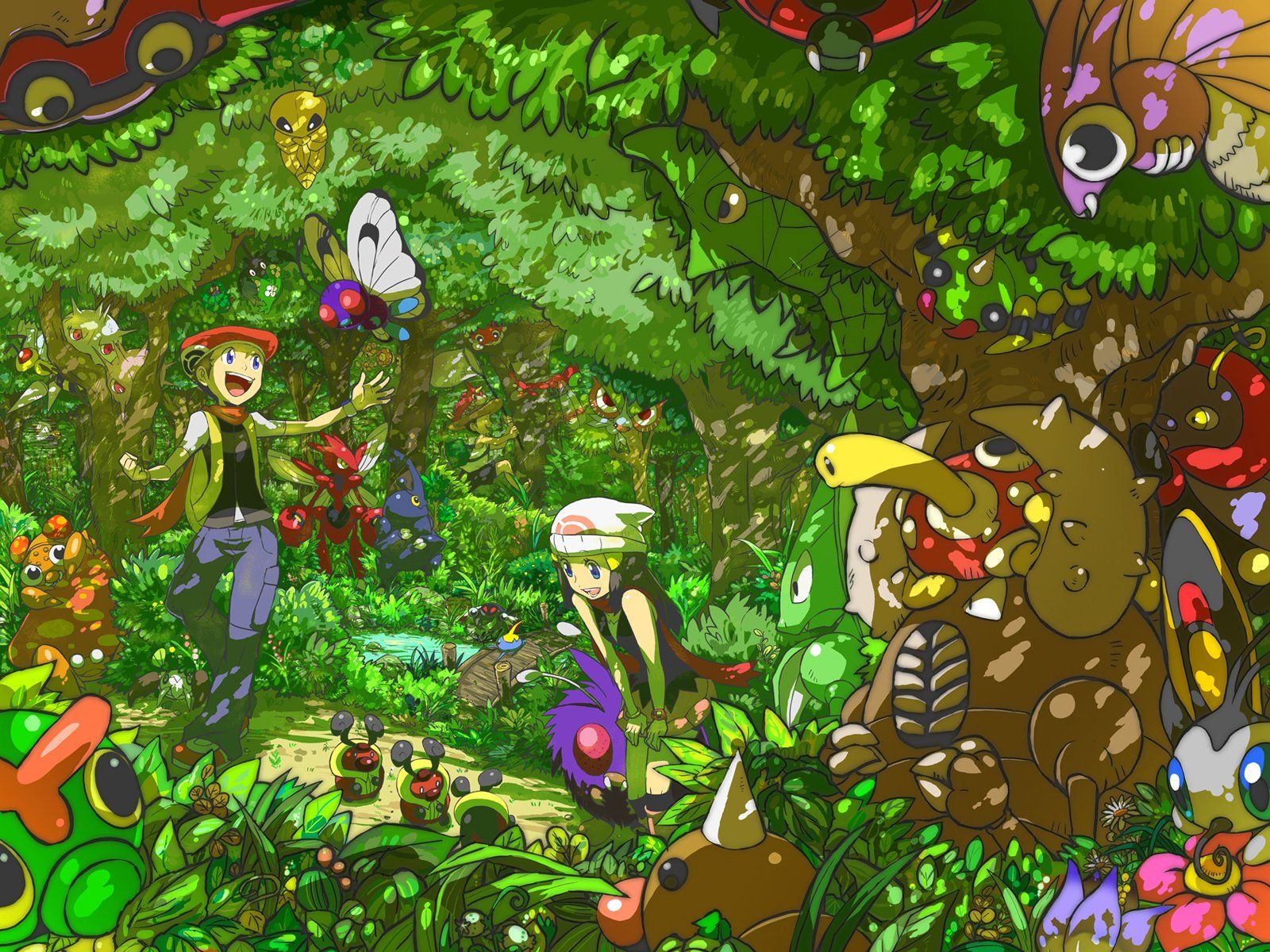 Bug Catcher (Pokemon) HD Wallpaper and Background Image