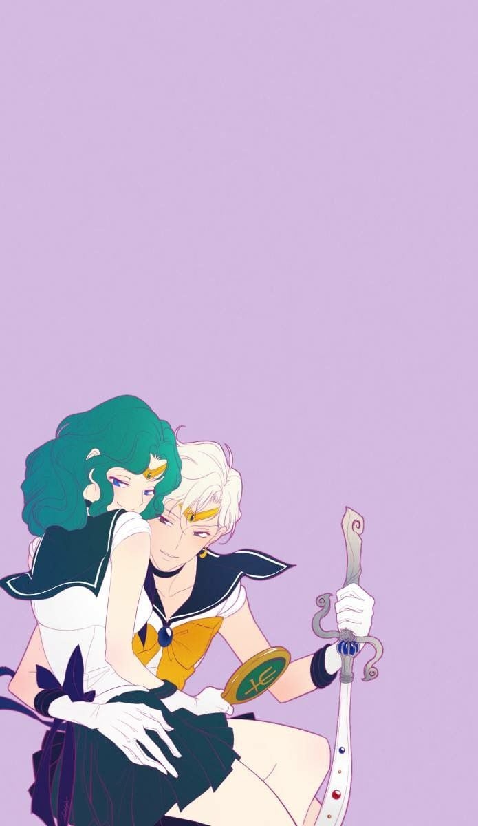 Haruka & Michiru. Sailor moon character, Sailor neptune, Sailor uranus