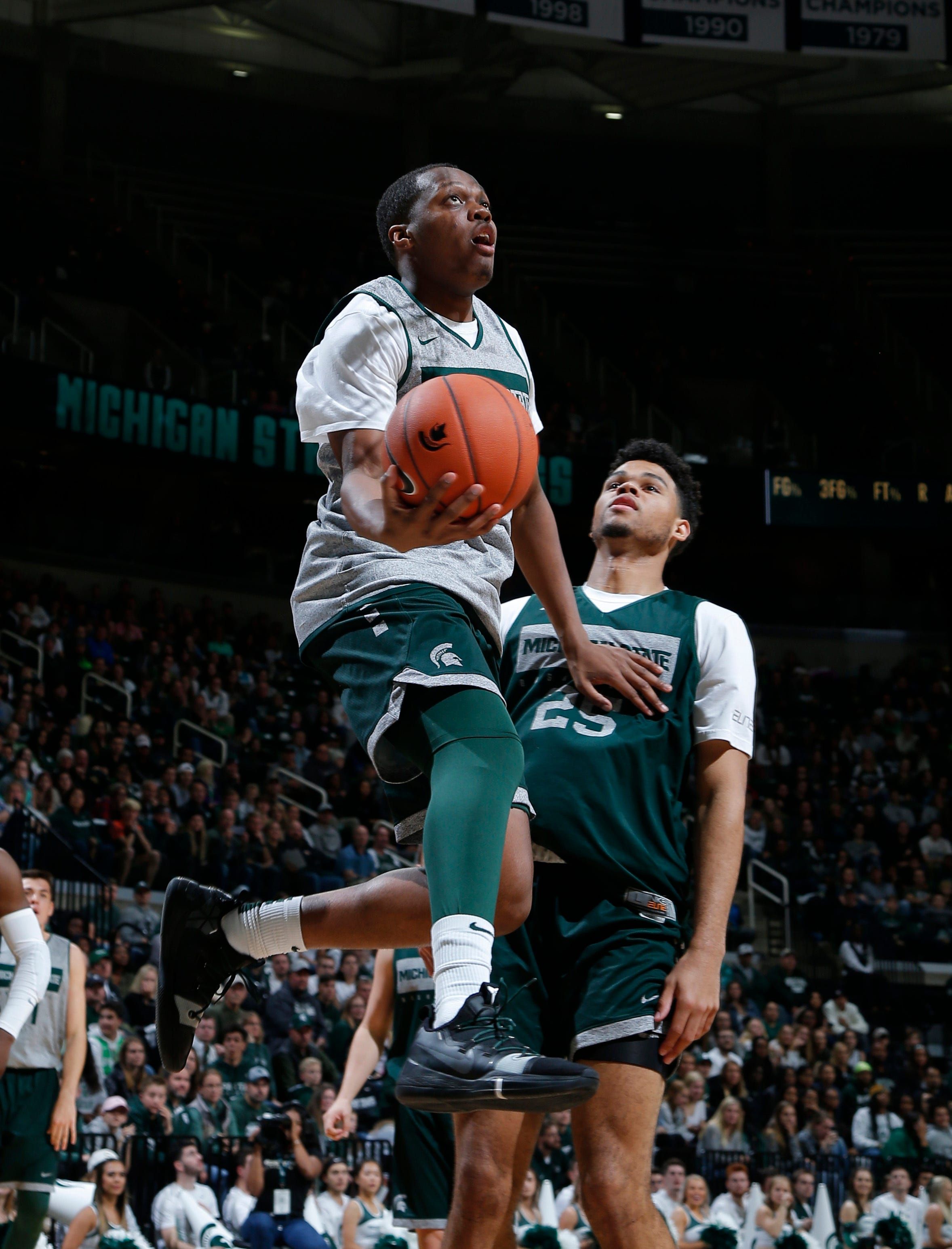 Michigan State's Cassius Winston have familiar foes in first exhibition: His brothers. Michigan sports, College basketball teams, Michigan state