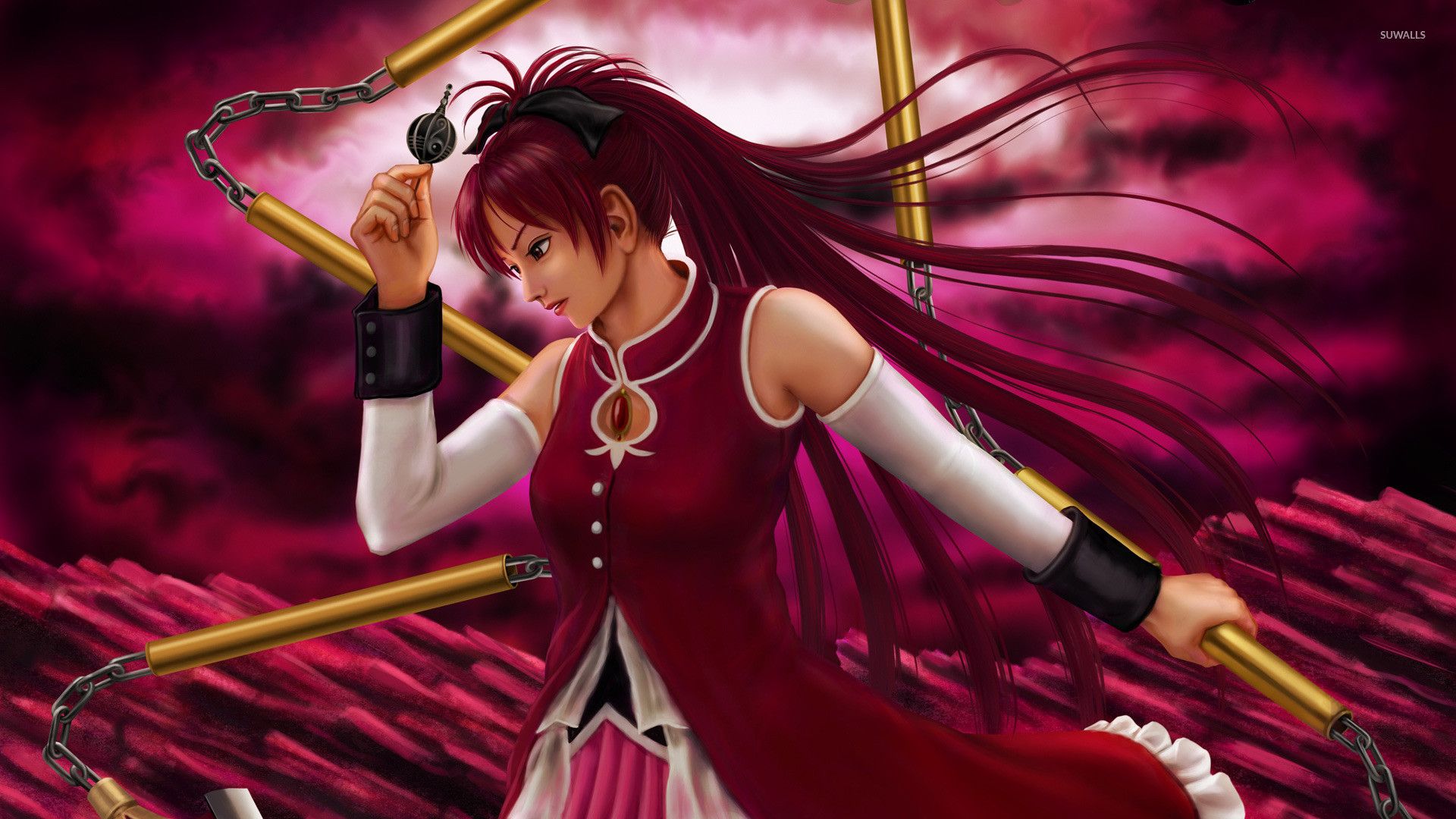 Samurai Girl Wallpaper