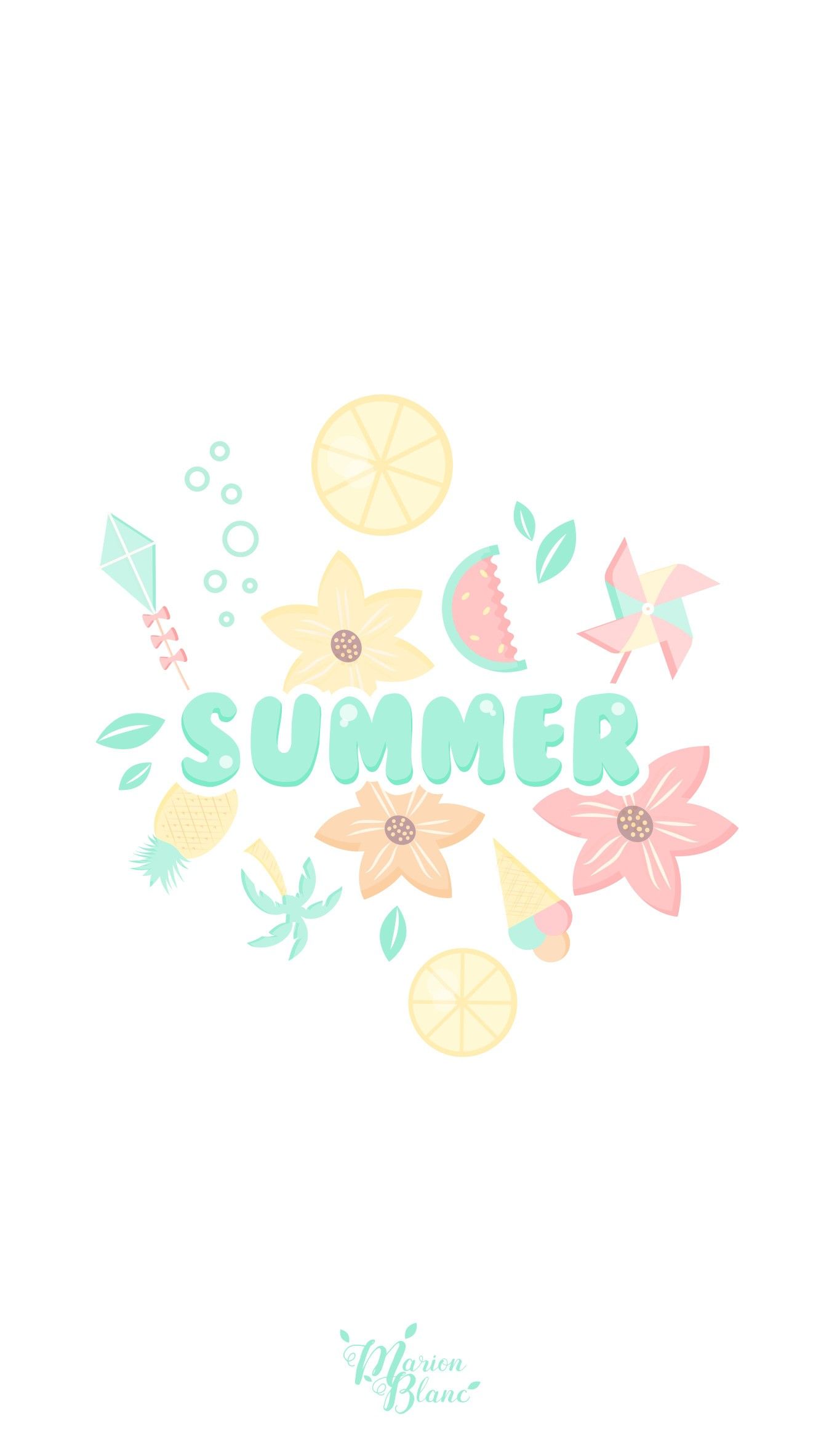 cute summer backgrounds