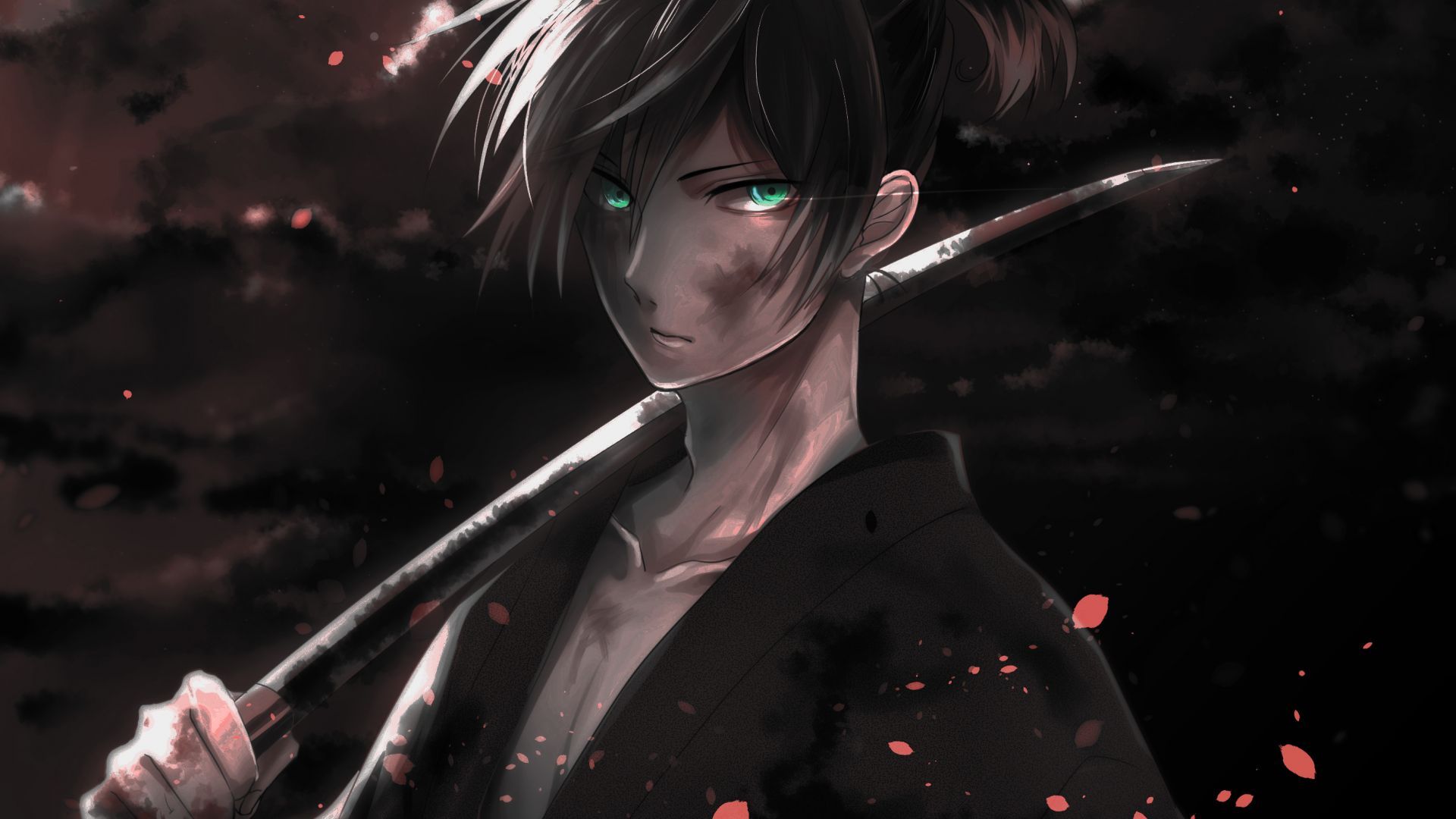 Dark Anime Boy Wallpaper HD