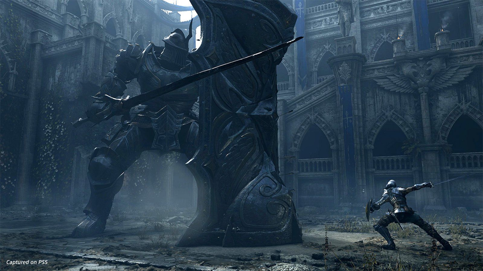 New Demon's Souls PS5 Screenshot Shows Your Battle Against the Tower Knight