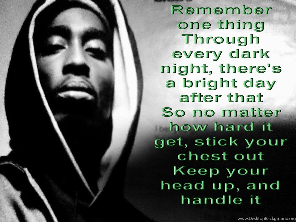 Tupac Rap Gangsta Text Quotes C Wallpaper Desktop Background