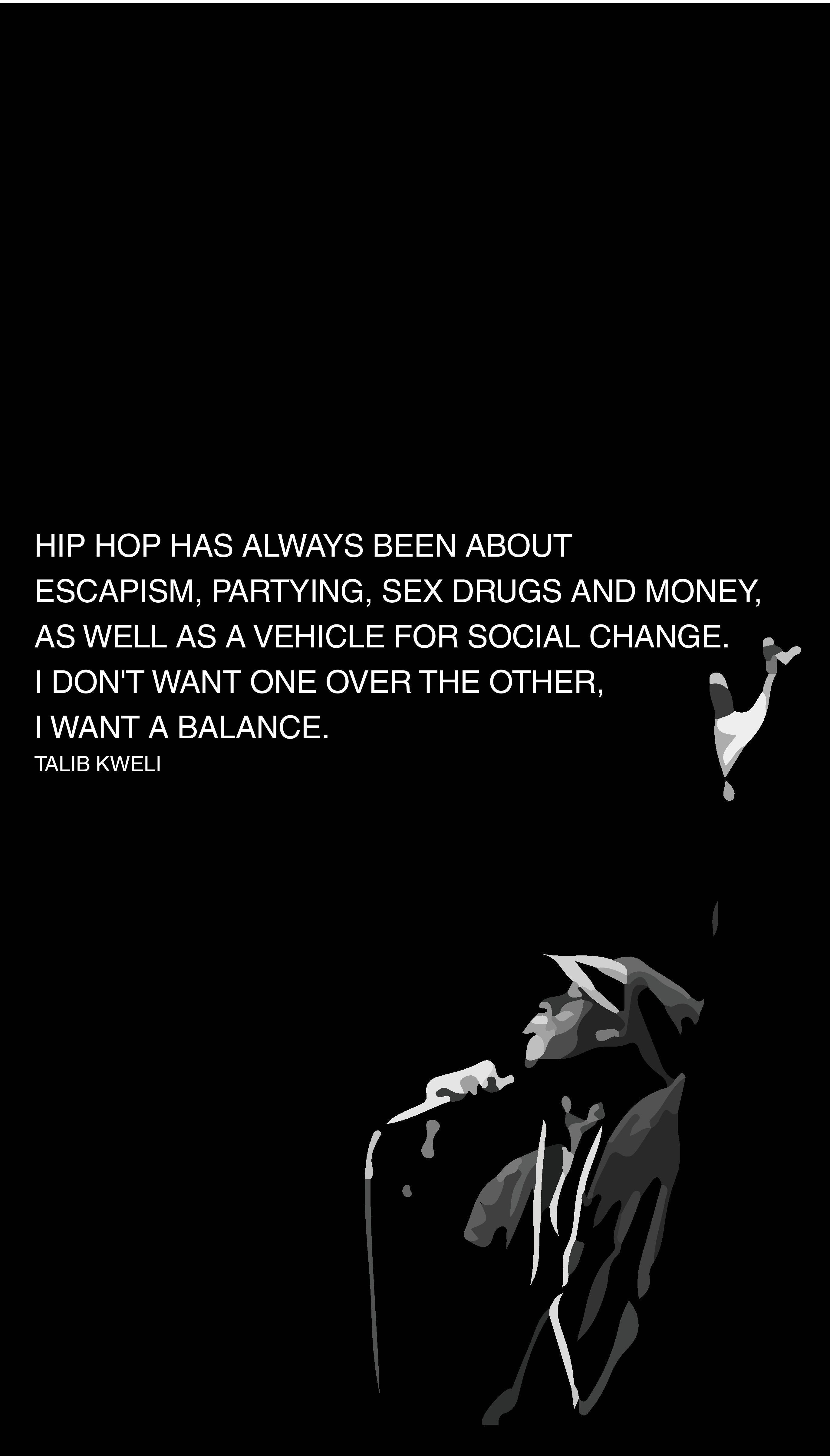 Rap Quote iPhone 5S Wallpaper