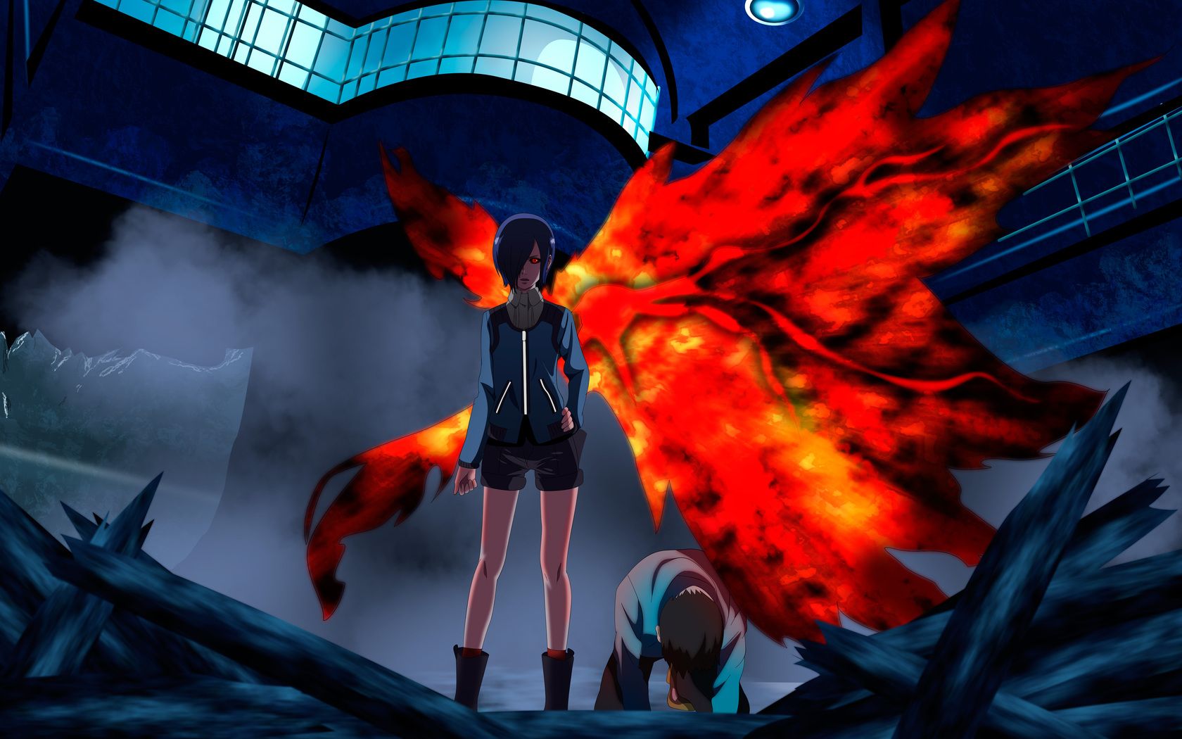 Tokyo Ghoul Touka Kirishima 5k 1680x1050 Resolution HD 4k Wallpaper, Image, Background, Photo and Picture