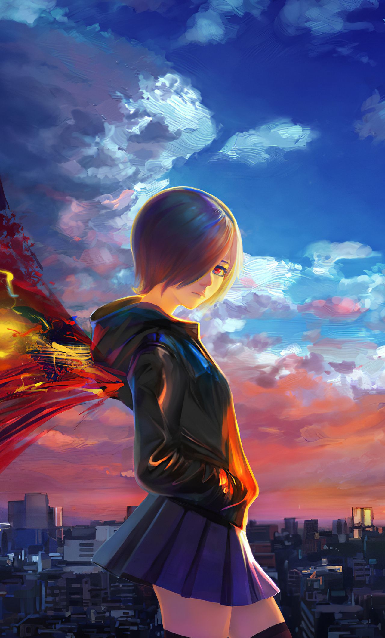 Kirishima Touka Mask High Resolution Wallpaper HD 2116