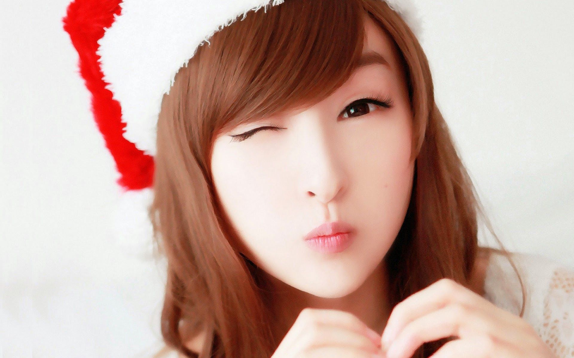 beautiful cute asian korean girl pose HD wallpaper wink 1920×1200. Girl Wallpaper USA