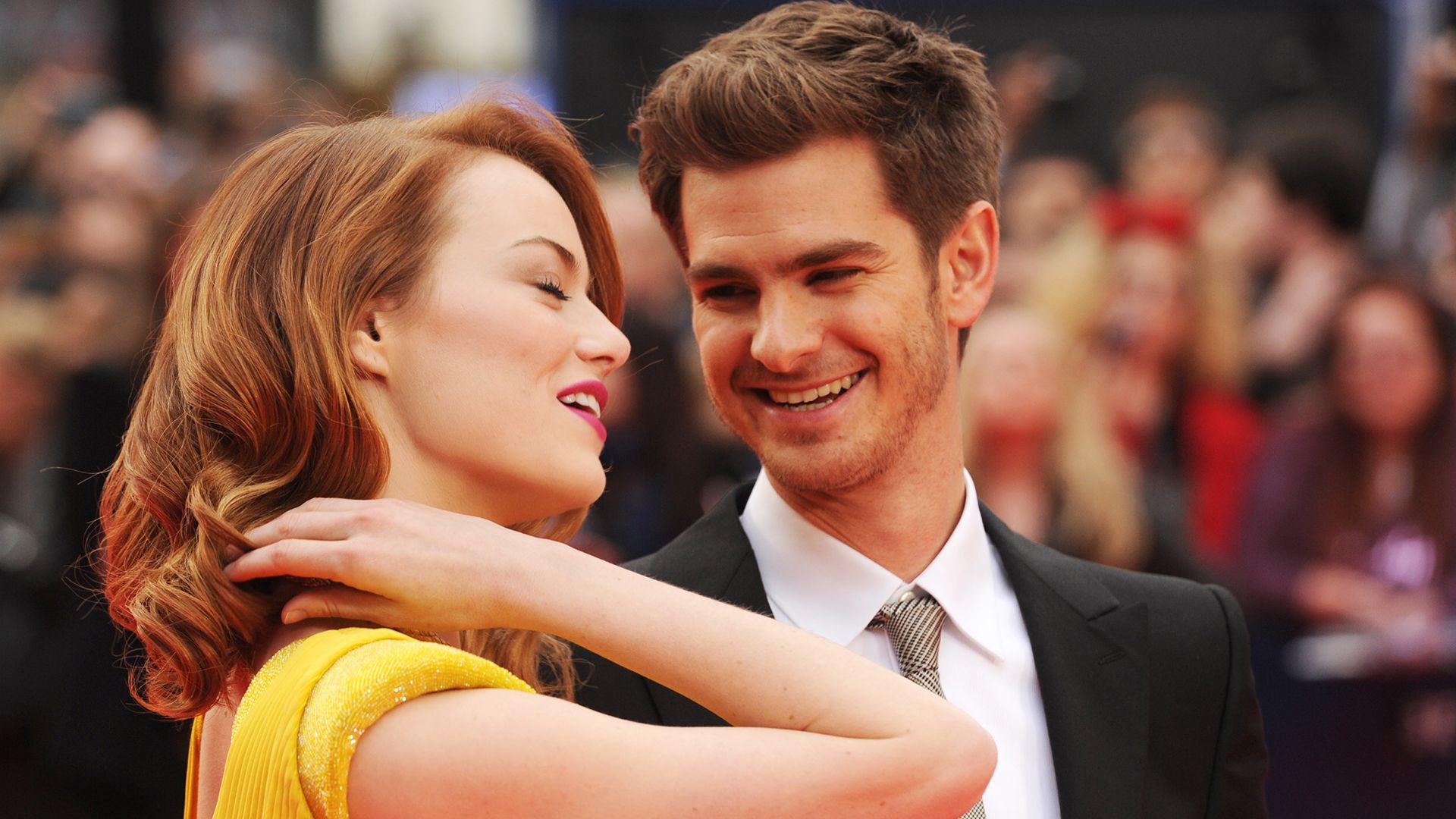 Andrew Garfield, Emma Stone Celebrate 'The Amazing Spider Man 2' Premiere In London