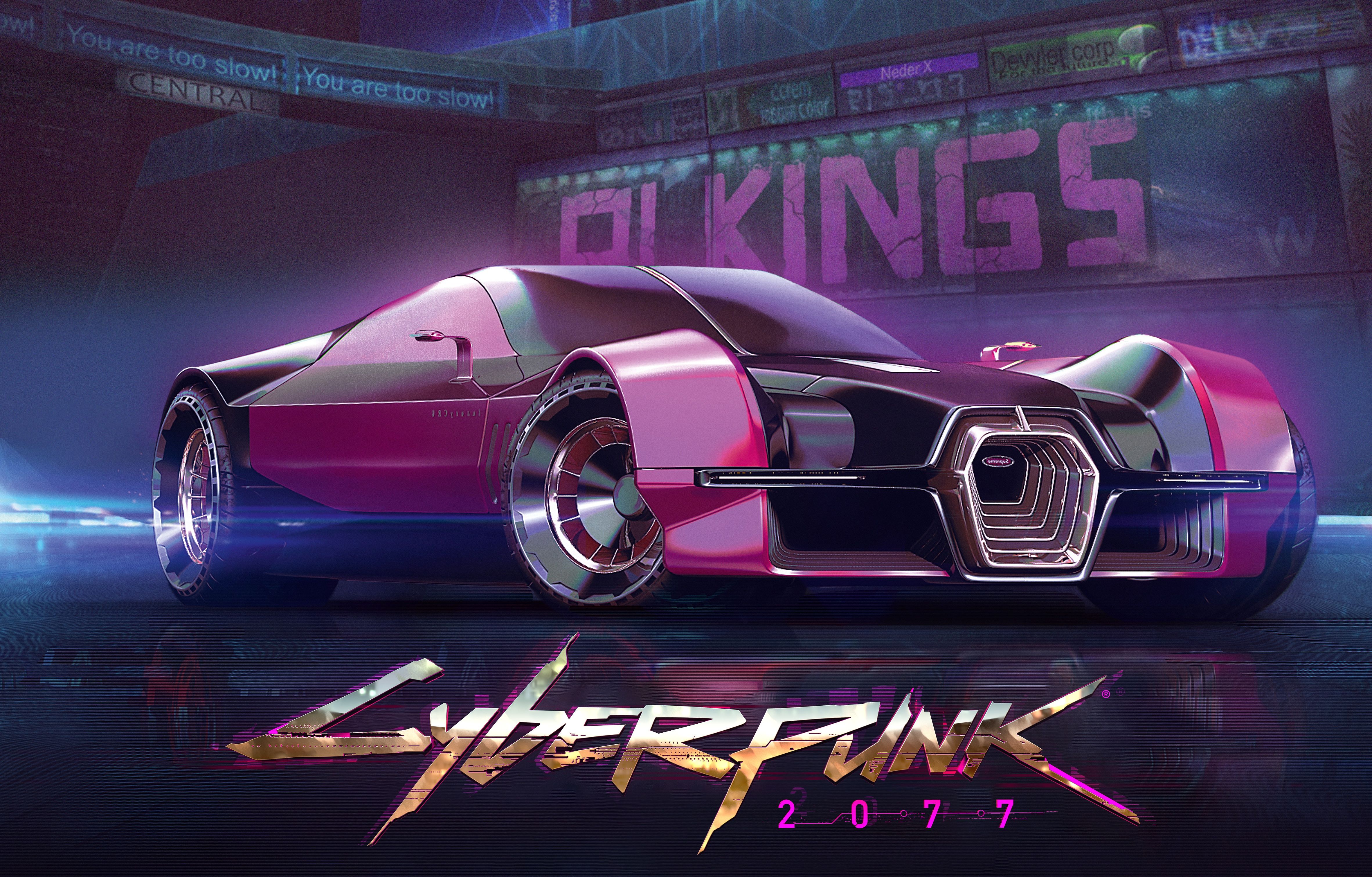 1366x768 Cyberpunk Car 1366x768 Resolution , Backgrounds, and, cars HD  wallpaper