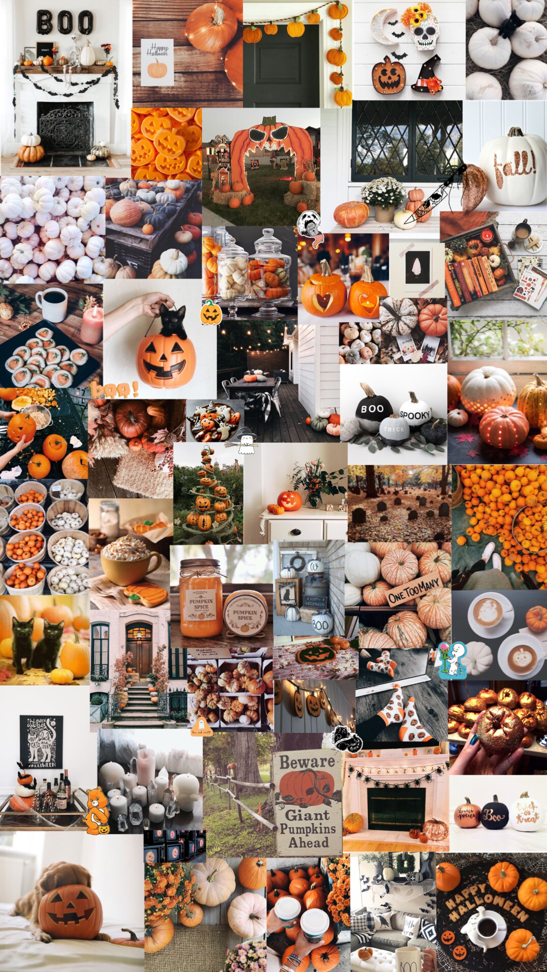 Halloween aesthetic background. Halloween wallpaper iphone, Fall wallpaper, Halloween wallpaper