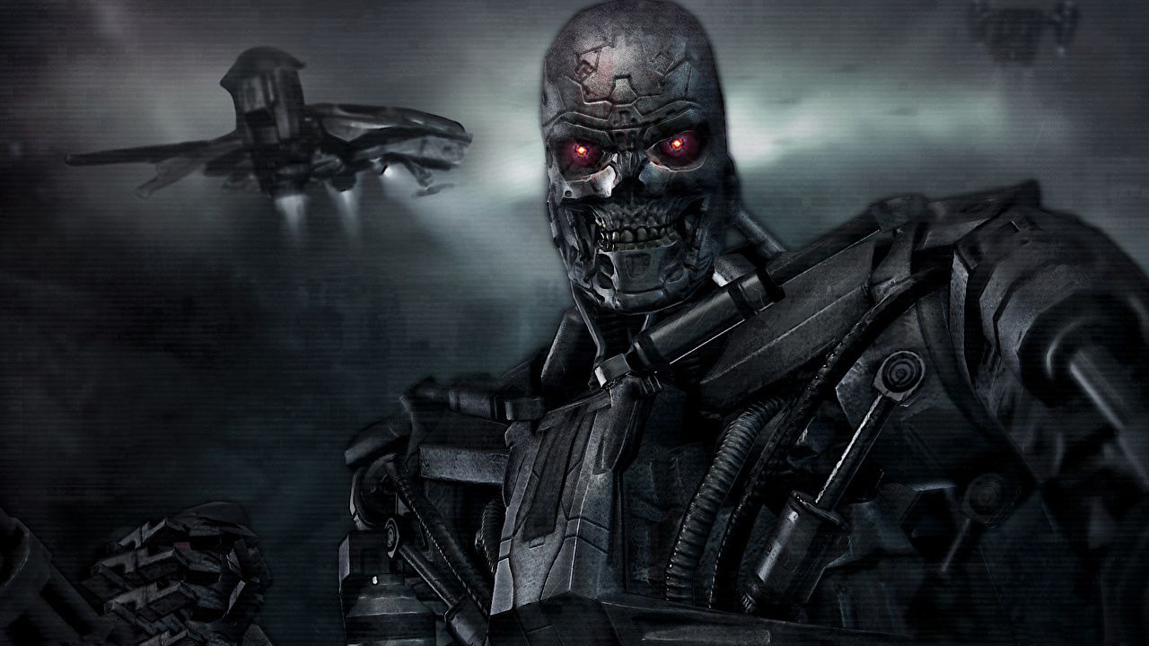 Desktop Wallpaper Terminator Genisys Robot T 800 Fantasy Movies