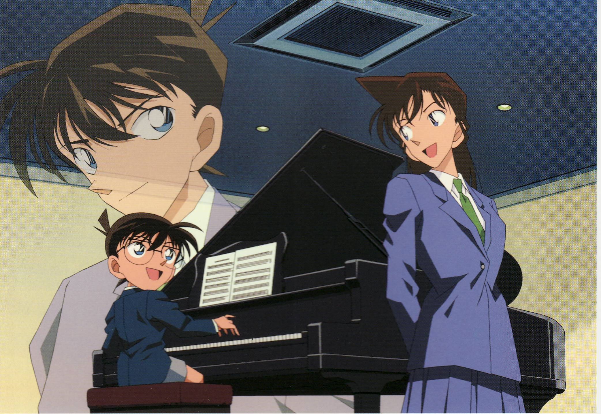 Anime Full HD Wallpaper: Detective Conan Shinichi And Ran Wallpaper