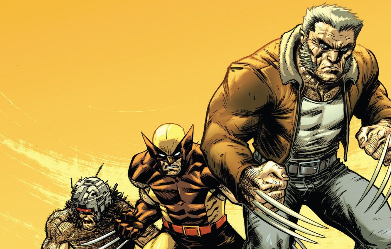 Wallpaper Costume, Wolverine, Logan, Comic, Claws, Wolverine, Logan, Marvel, Marvel Comics, Comics, Marvel, Comics, Costume, James Howlett, James Howlett, Claws image for desktop, section фантастика