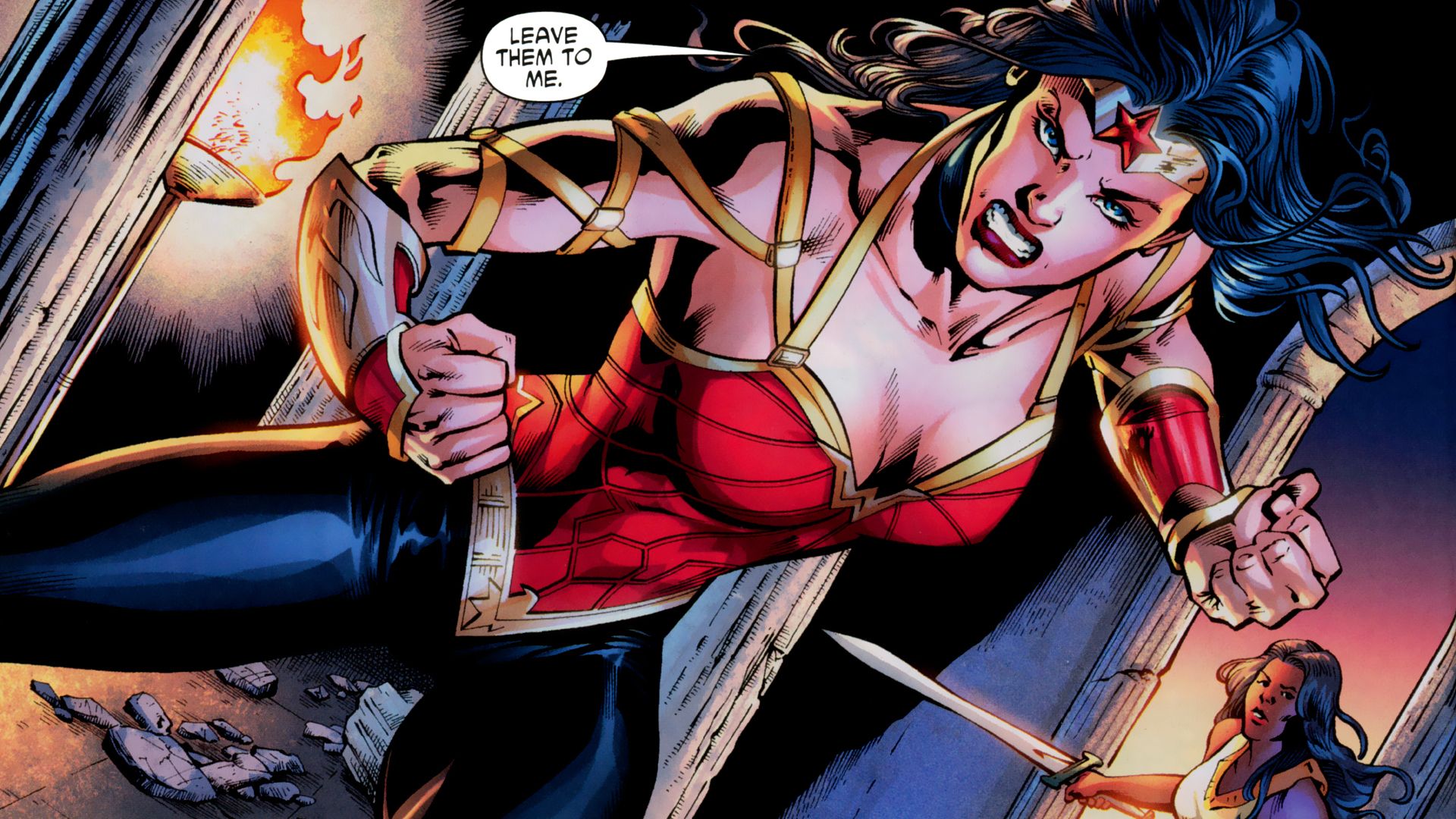 DC Comics Wonder Woman D C Superhero Girl Ti Wallpaperx1080