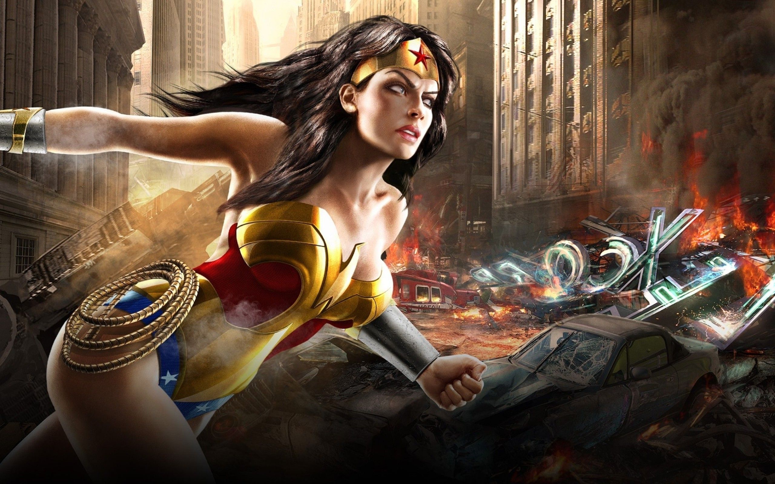 fantasy Art, Wonder Woman, DC Comics, Comics, Superheroines Wallpaper HD / Desktop and Mobile Background