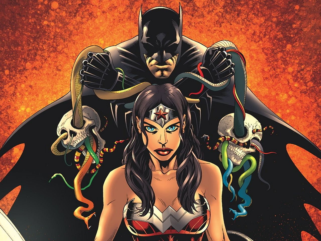 Batman Wonder Woman Wallpaper