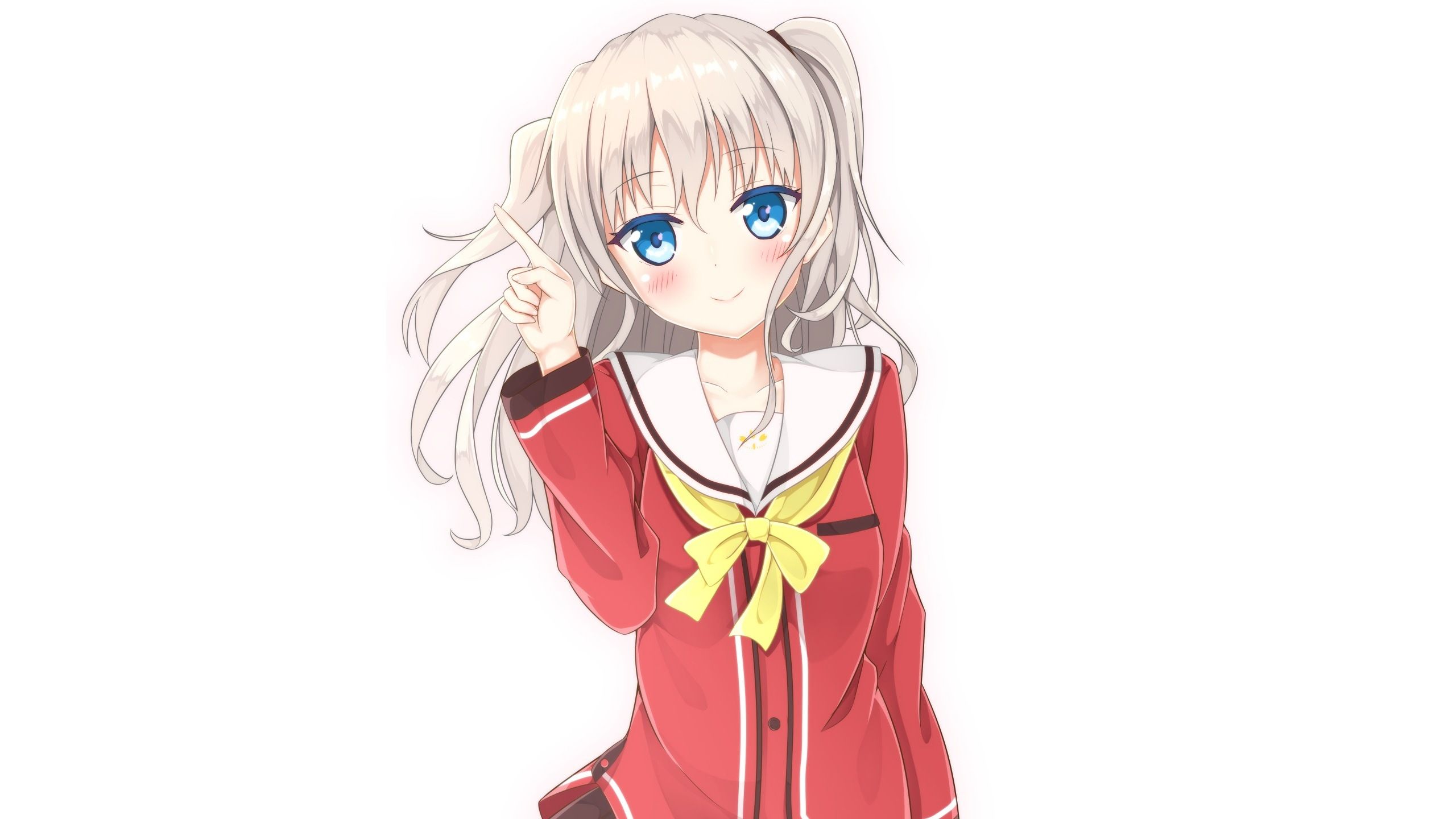 Charlotte anime Nao tomori wallpaper 2560x1440