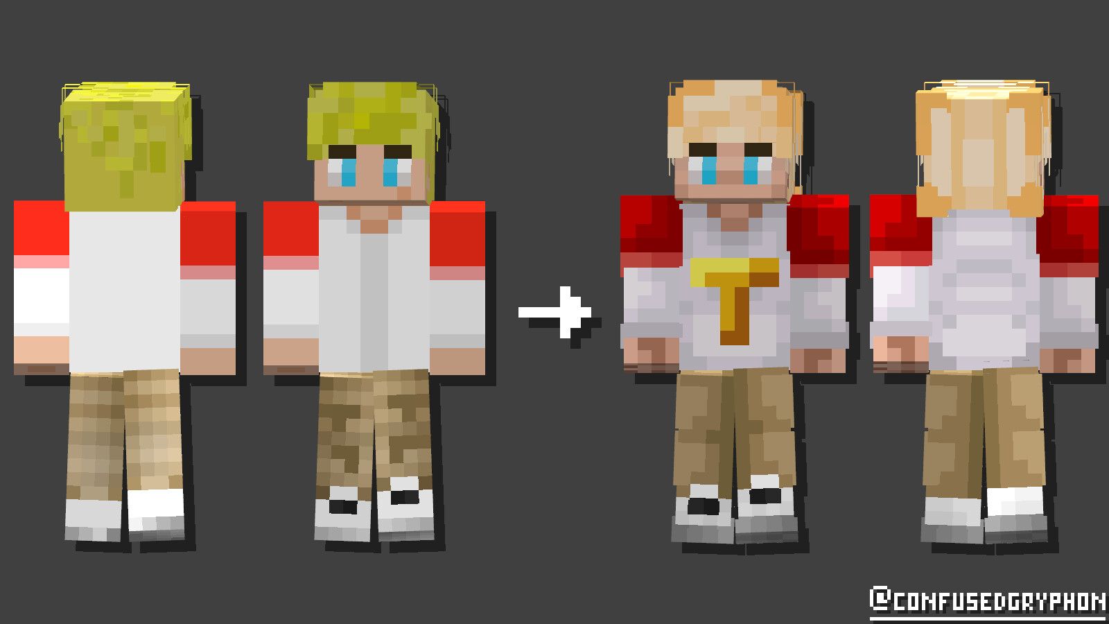 TommyInnit Skin Remake, Jordan Miland