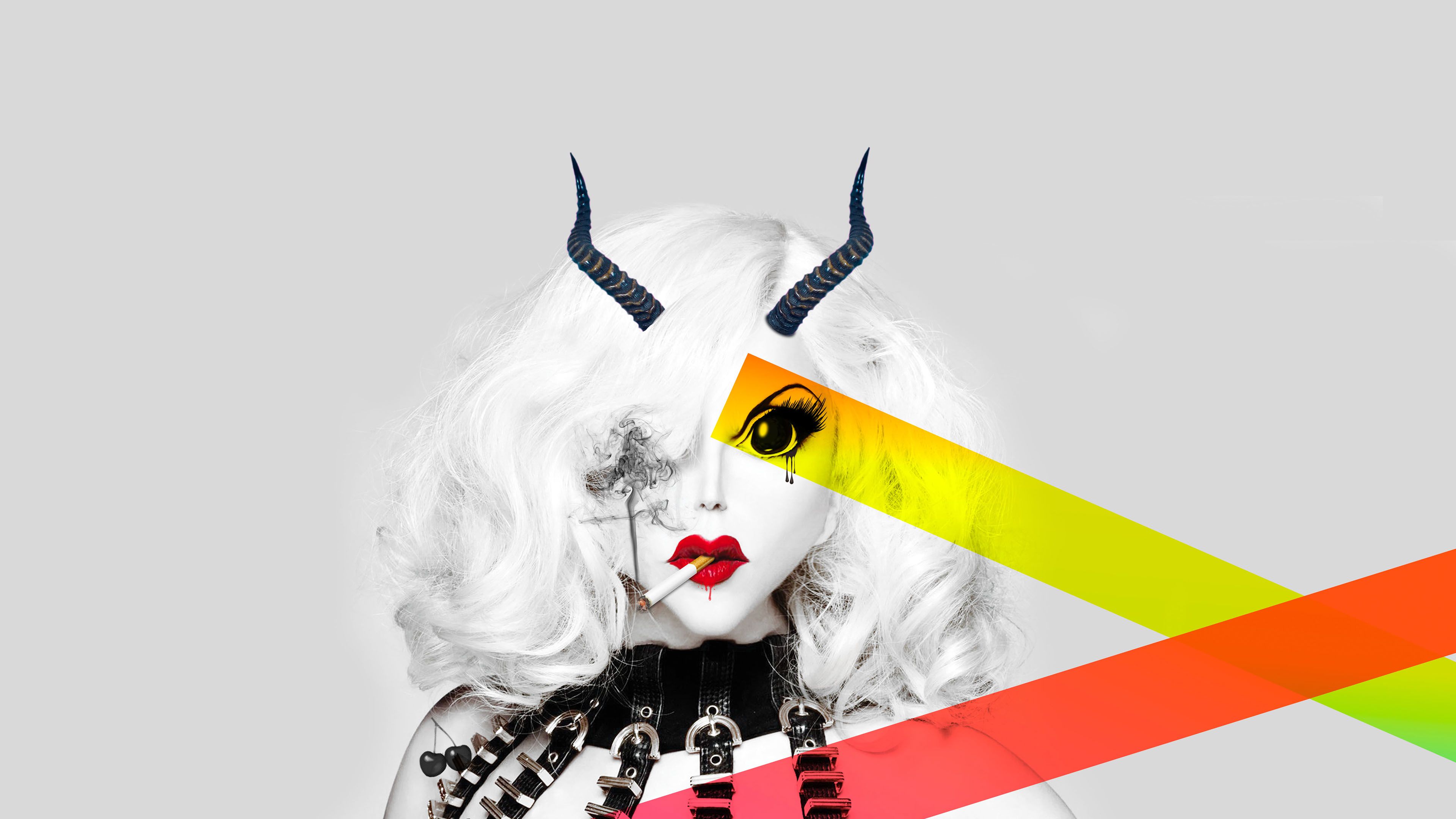 Gaga Devil Women, HD Artist, 4k Wallpaper, Image, Background, Photo and Picture