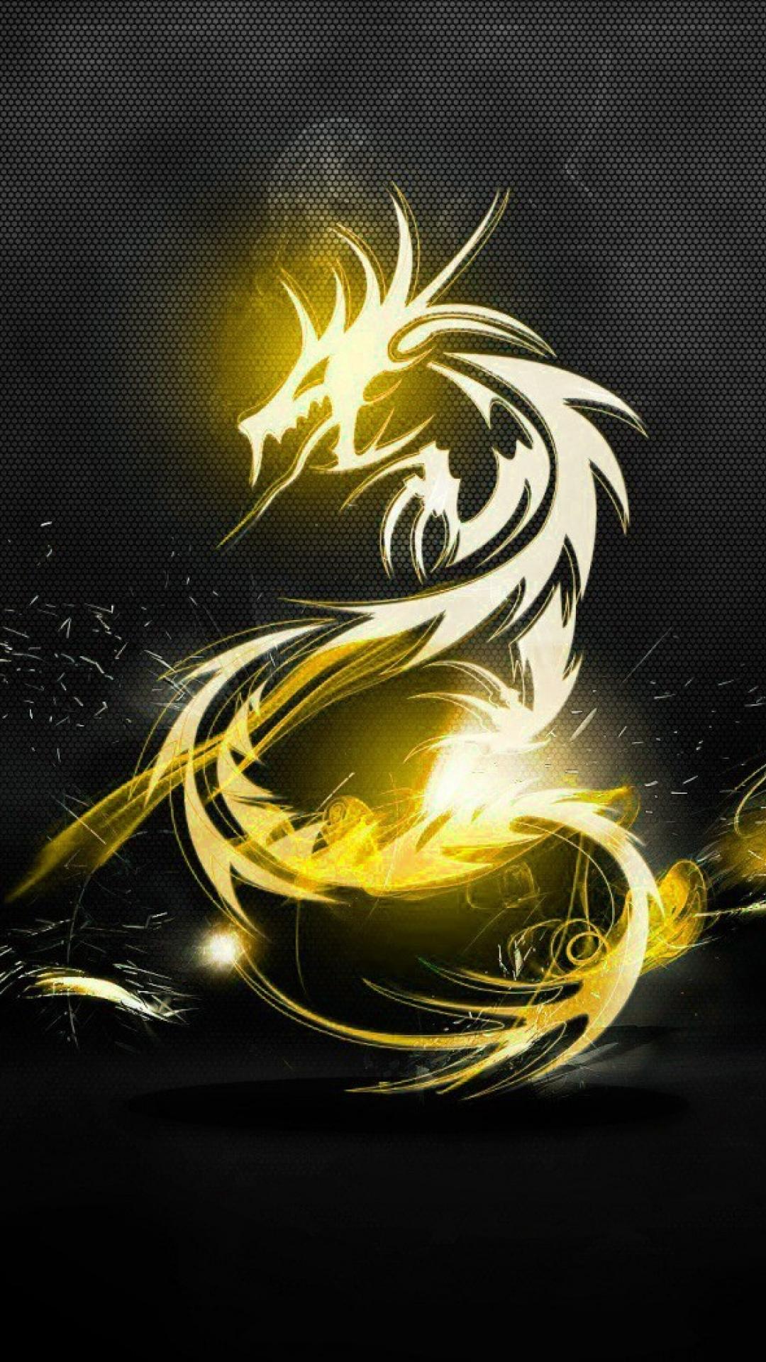 Black and Gold Dragon Wallpapers  PixelsTalkNet