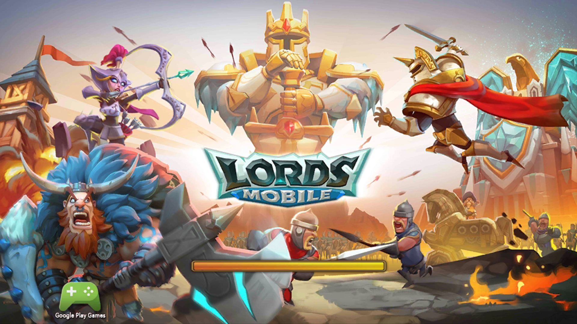Lords Mobile - Gameplay (PC/UHD) 