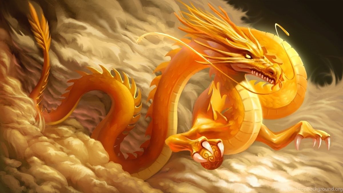 Gold Dragon 23 Hd Wallpapers Hivewallpapers Desktop Backgrounds.