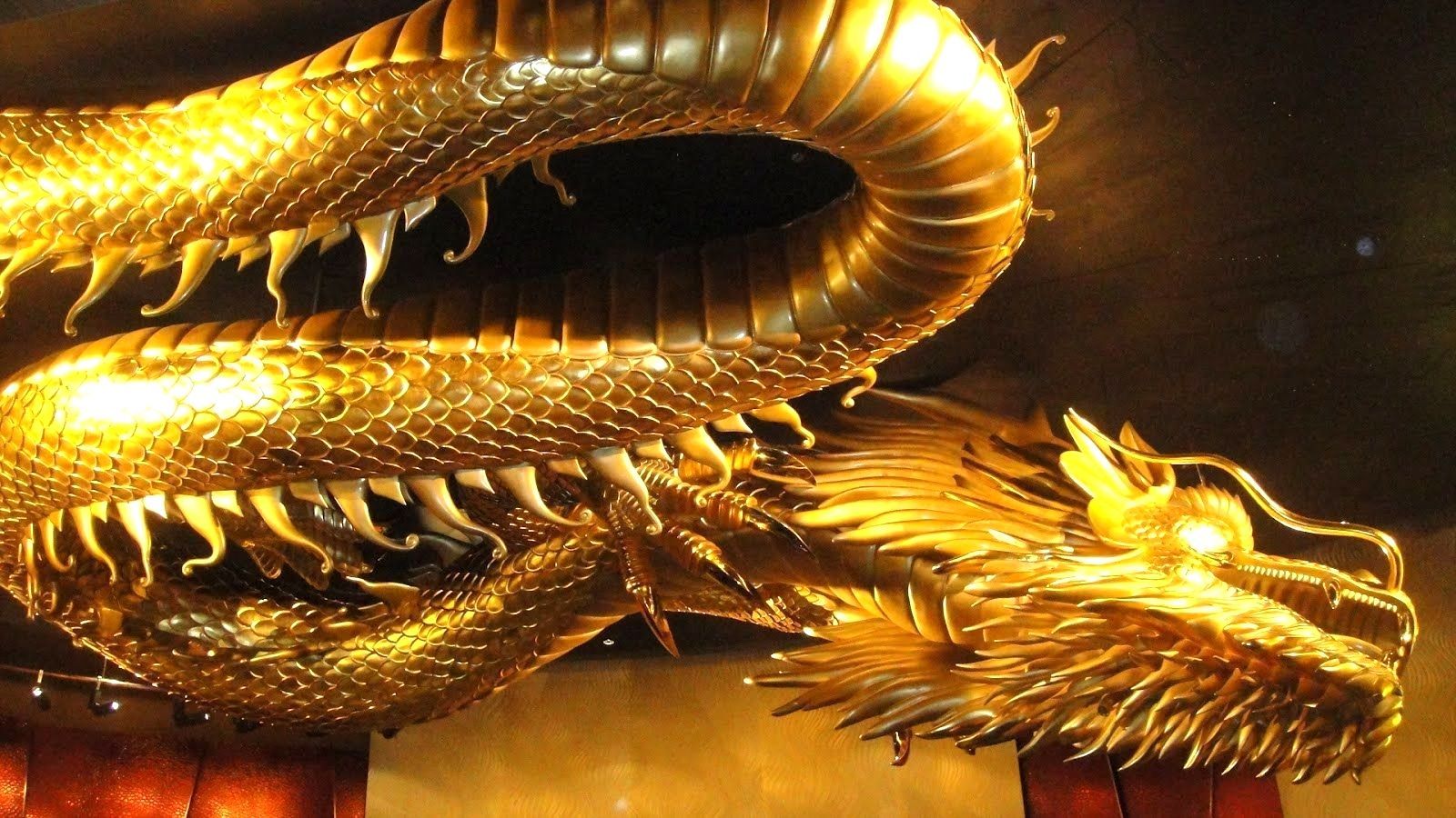 Golden Dragon Wallpapers - Wallpaper Cave