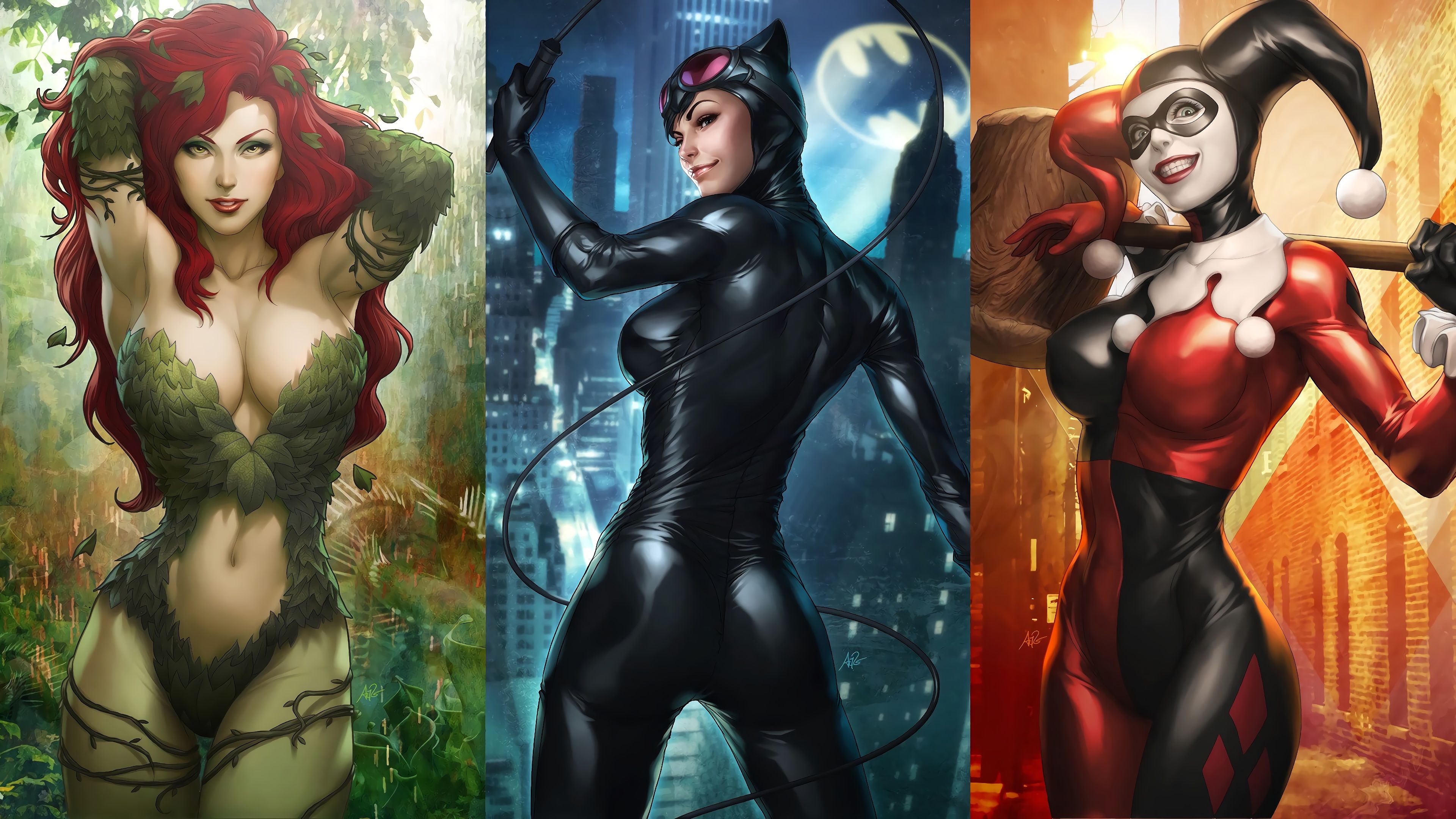Catwoman 4K 8K HD DC Wallpapers.